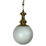 Ball pendant lamp, mid-century