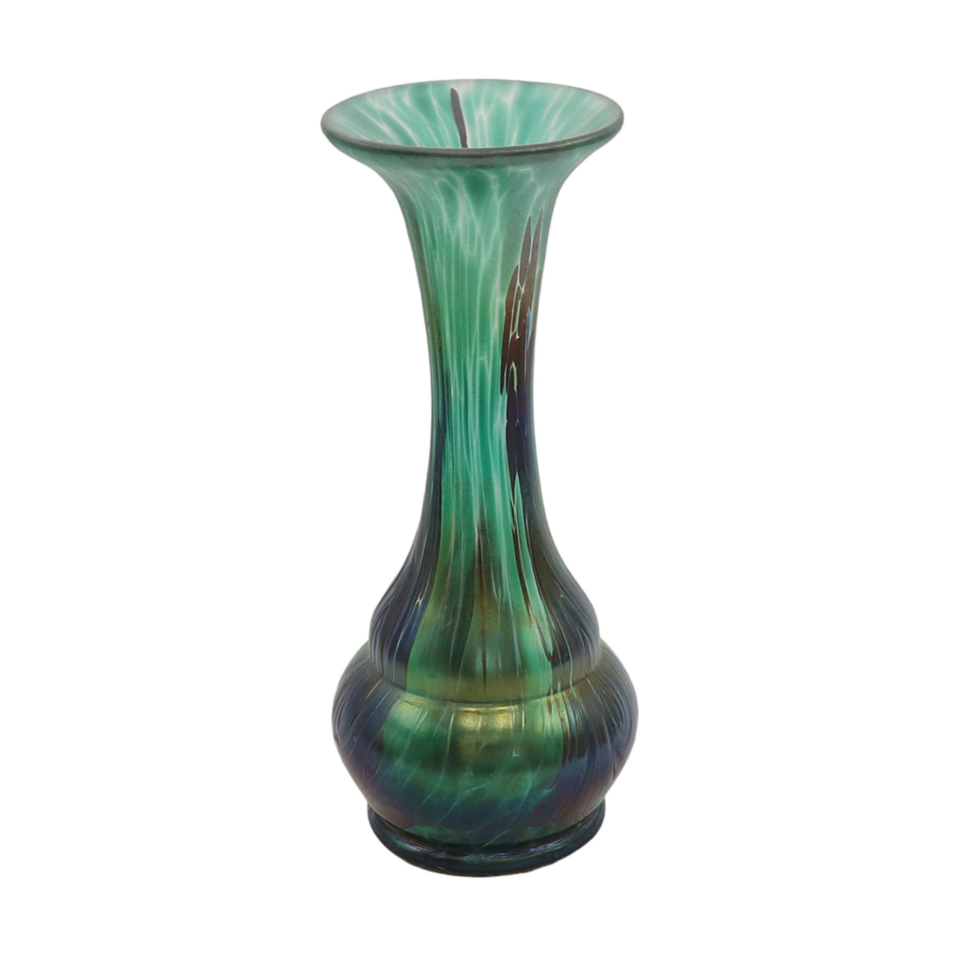 Franz Austen, Bodenmais / Bavarian Forest glass vase, late 20th century - Image 2 of 4