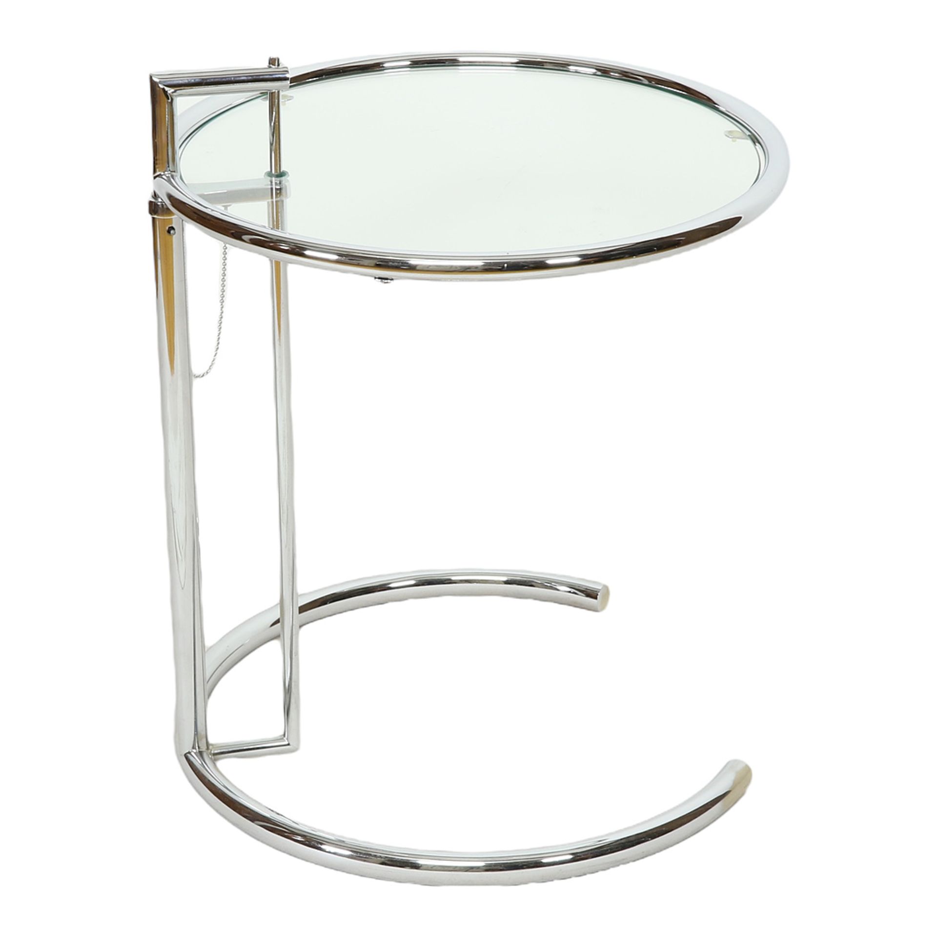 Eileen Gray Modern side table E.1027 "Adjustable Table" - Image 2 of 4