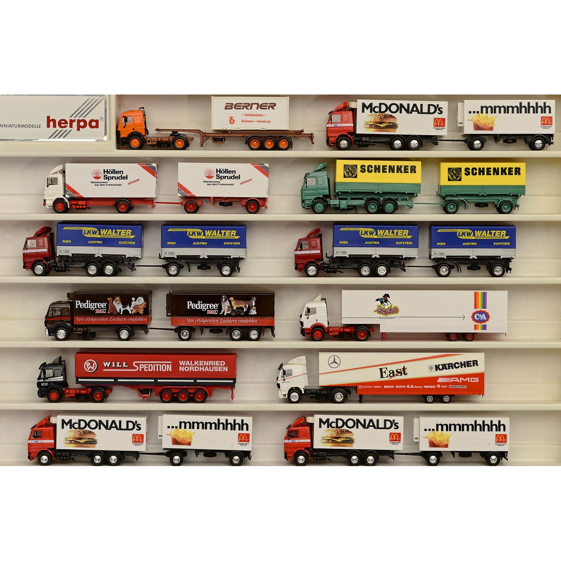 Large Collection of 1:87 Scale Model Trucks - Image 9 of 9