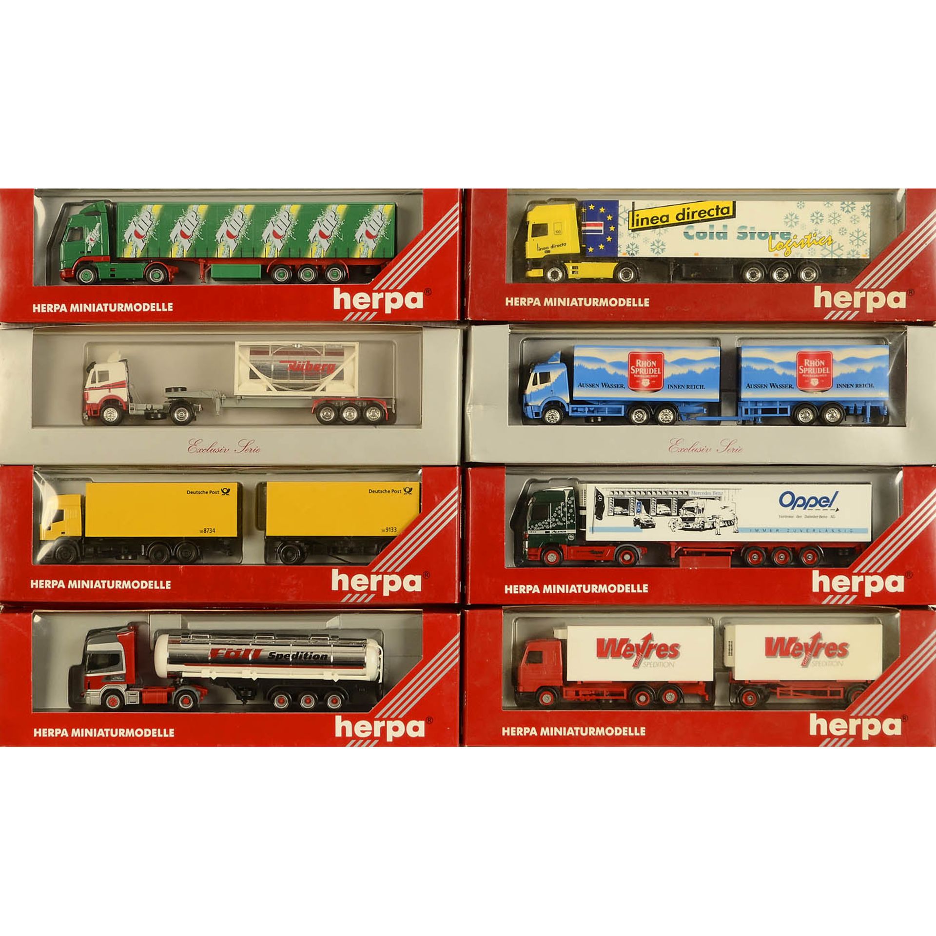 Large Collection of 1:87 Scale Trucks - Bild 3 aus 9