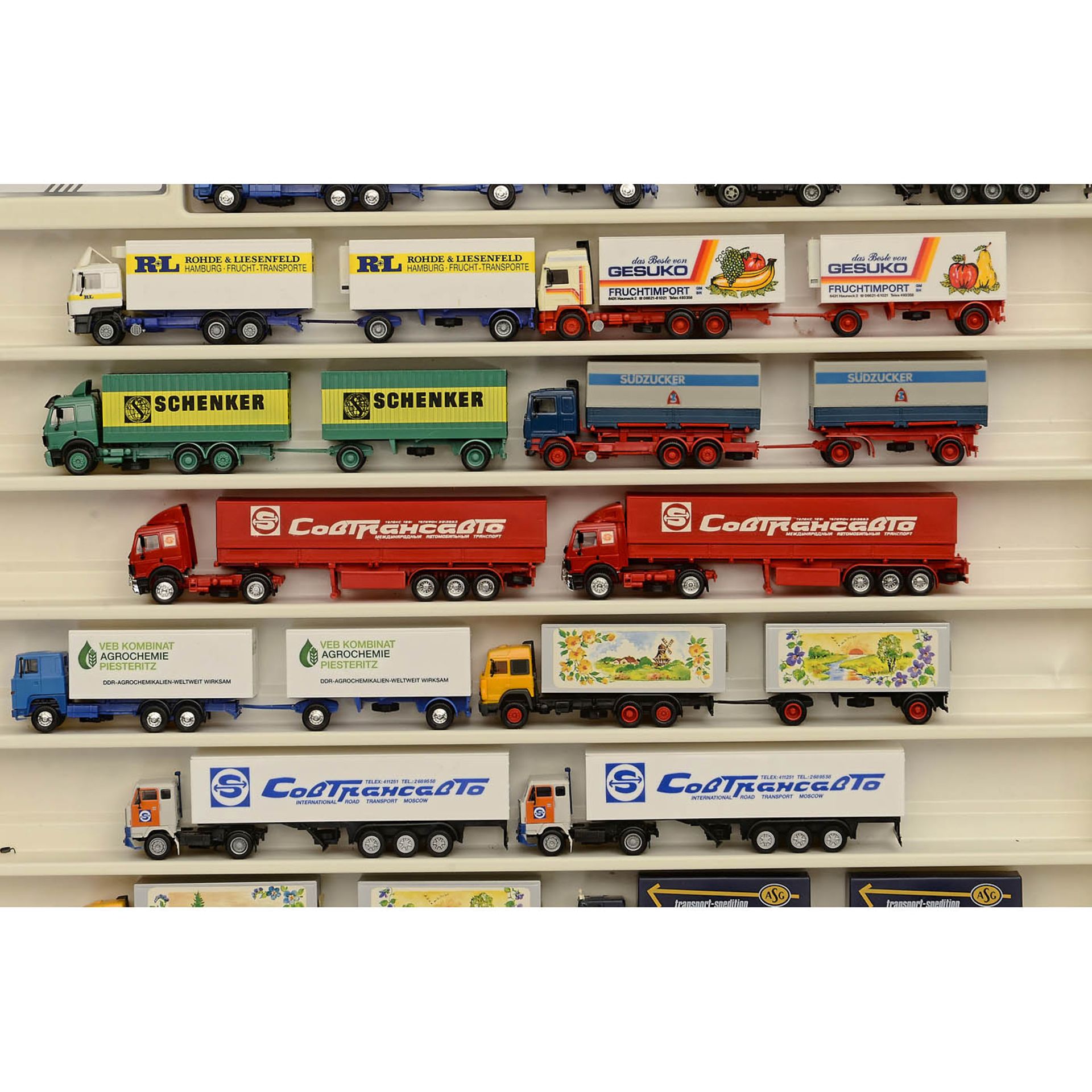Large Collection of 1:87 Scale Model Trucks - Image 4 of 10