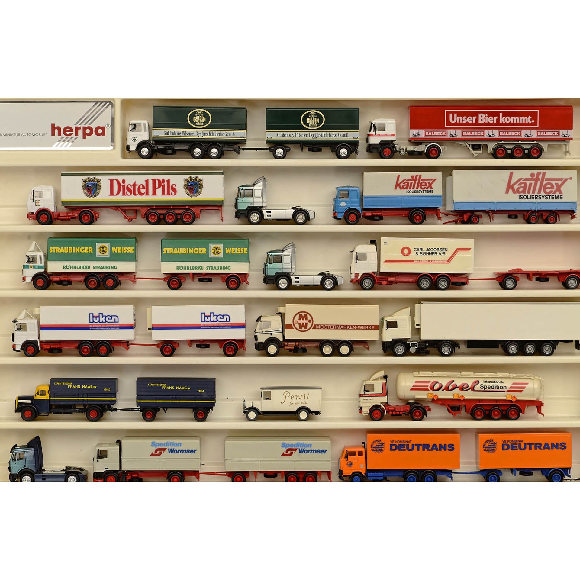 Large Collection of 1:87 Scale Model Trucks - Image 4 of 9