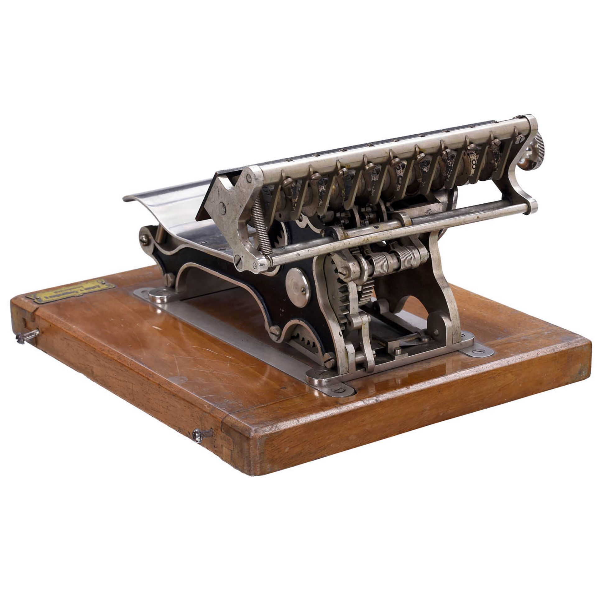 Heureka Adding Machine, 1907 - Image 3 of 3