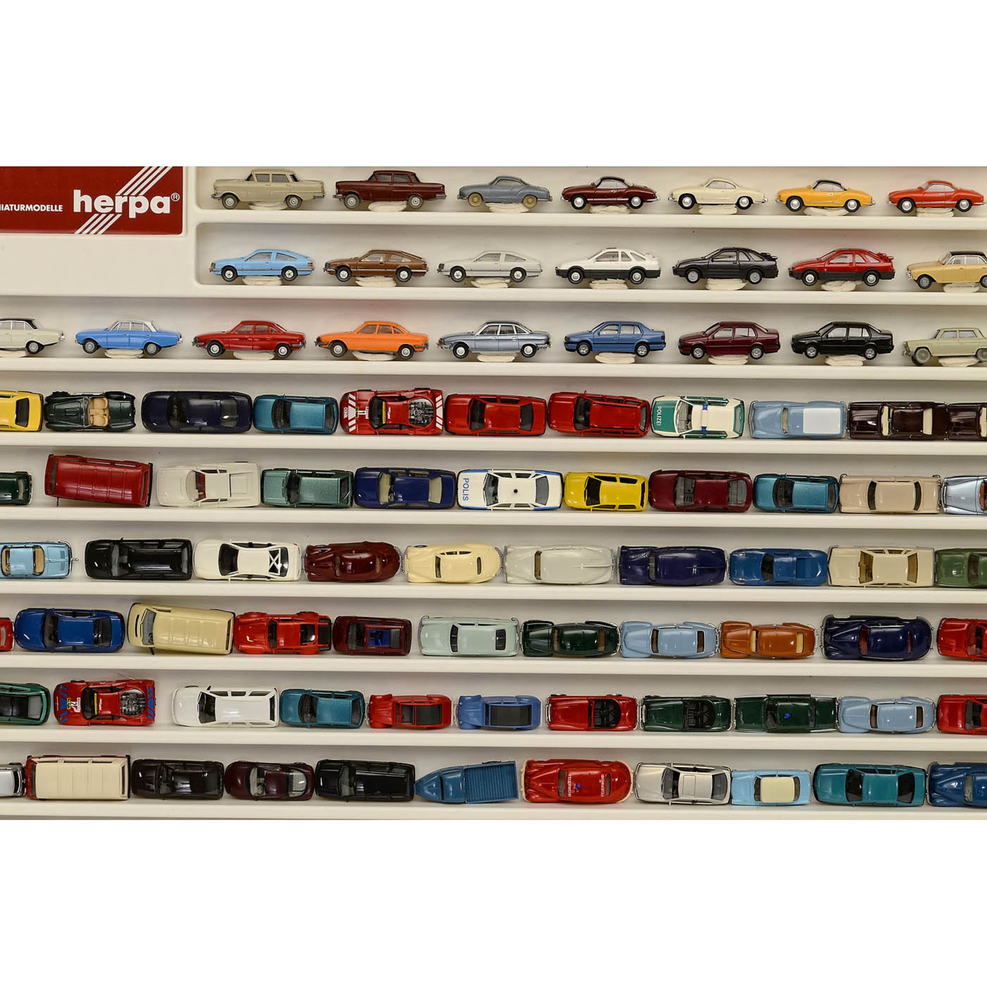 Large Collection of 1:87 Scale Model Cars - Bild 5 aus 8