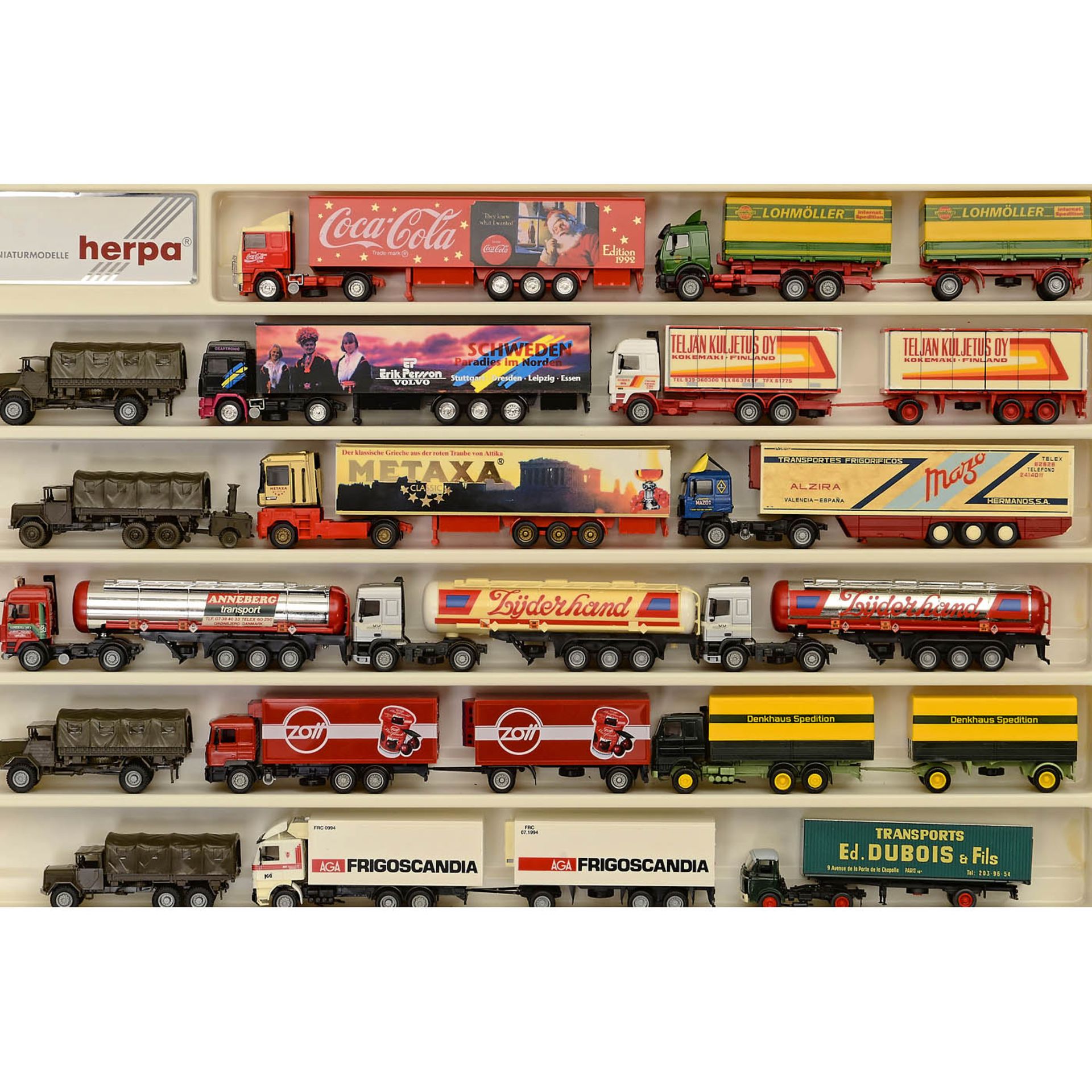 Large Collection of 1:87 Scale Model Trucks - Image 2 of 9