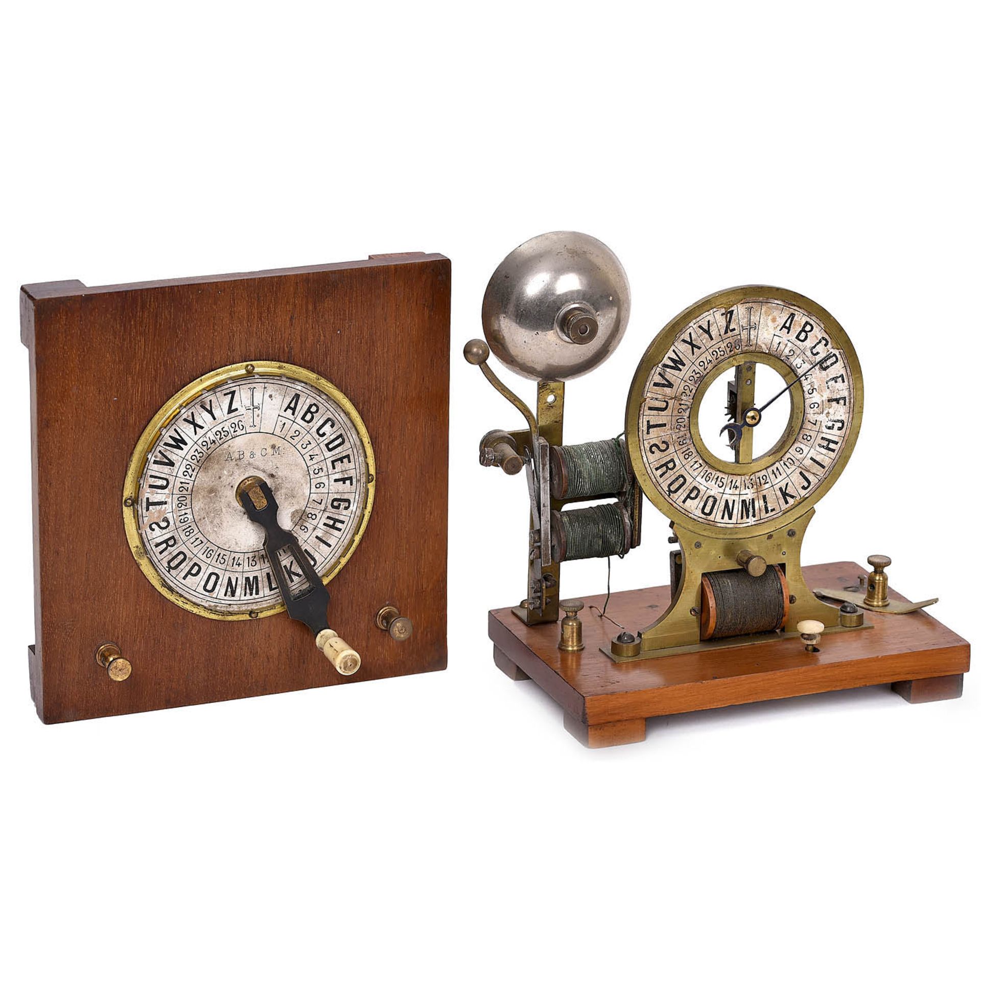 Br&#233;guet-Type Toy Telegraph by Biloret et Mora, c. 1890