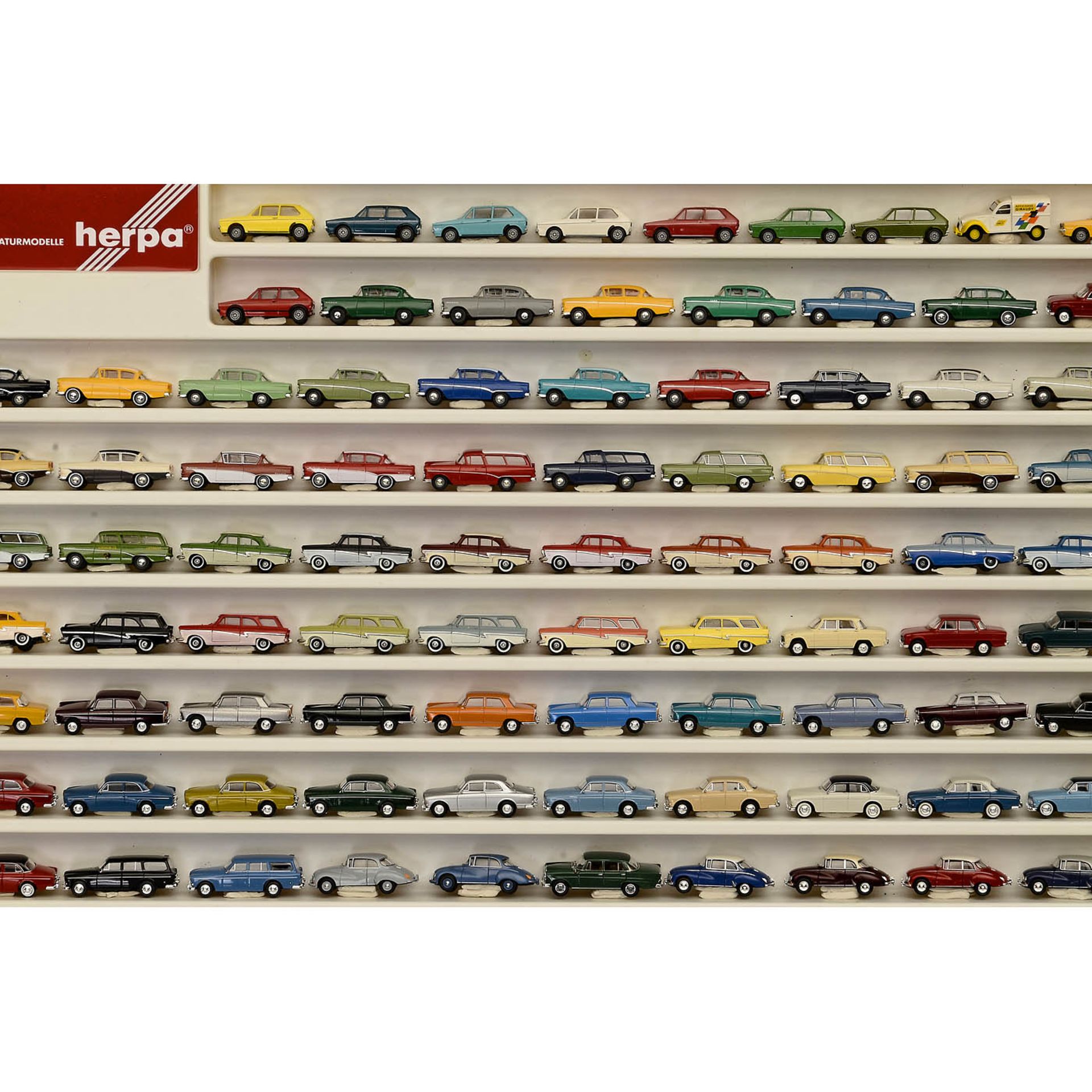 Large Collection of 1:87 Scale Model Cars - Bild 2 aus 8