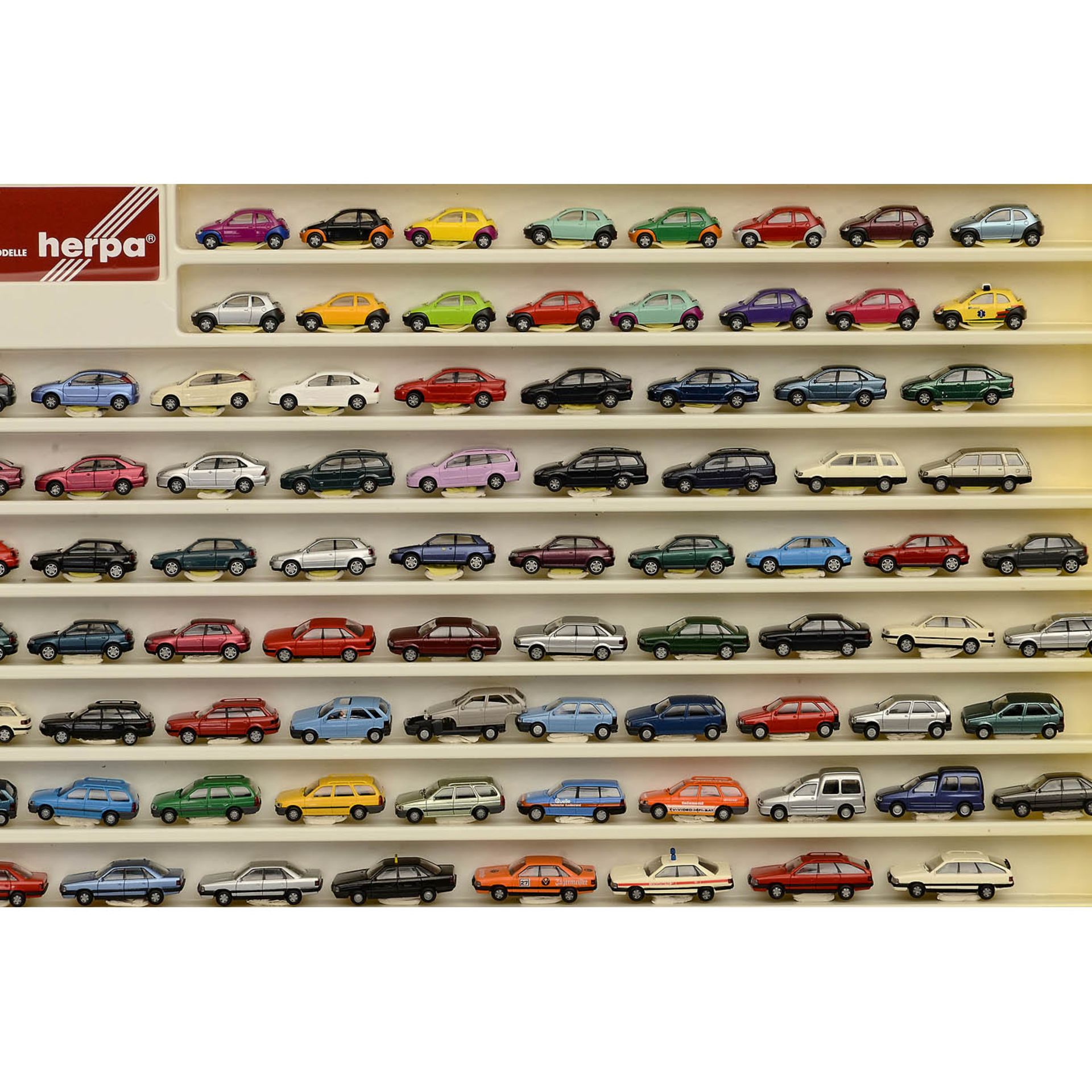 Large Collection of 1:87 Scale Model Cars - Bild 4 aus 8