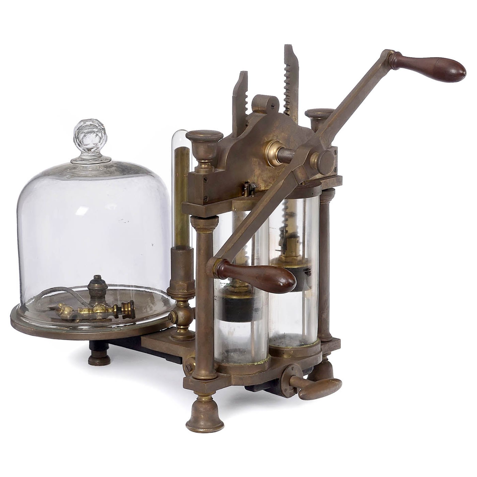 Demonstration Vacuum Pump with Accessories, c. 1880 - Image 2 of 4