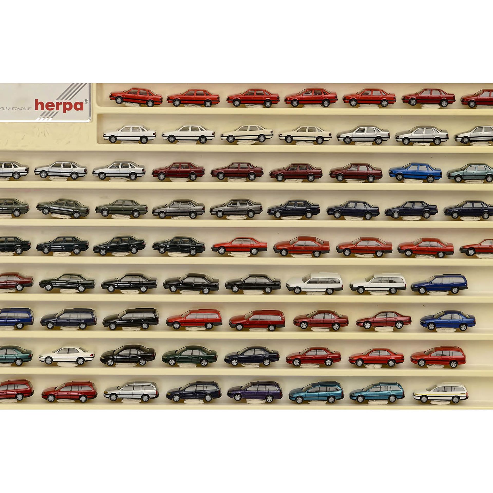 Large Collection of 1:87 Scale Model Cars - Bild 3 aus 8