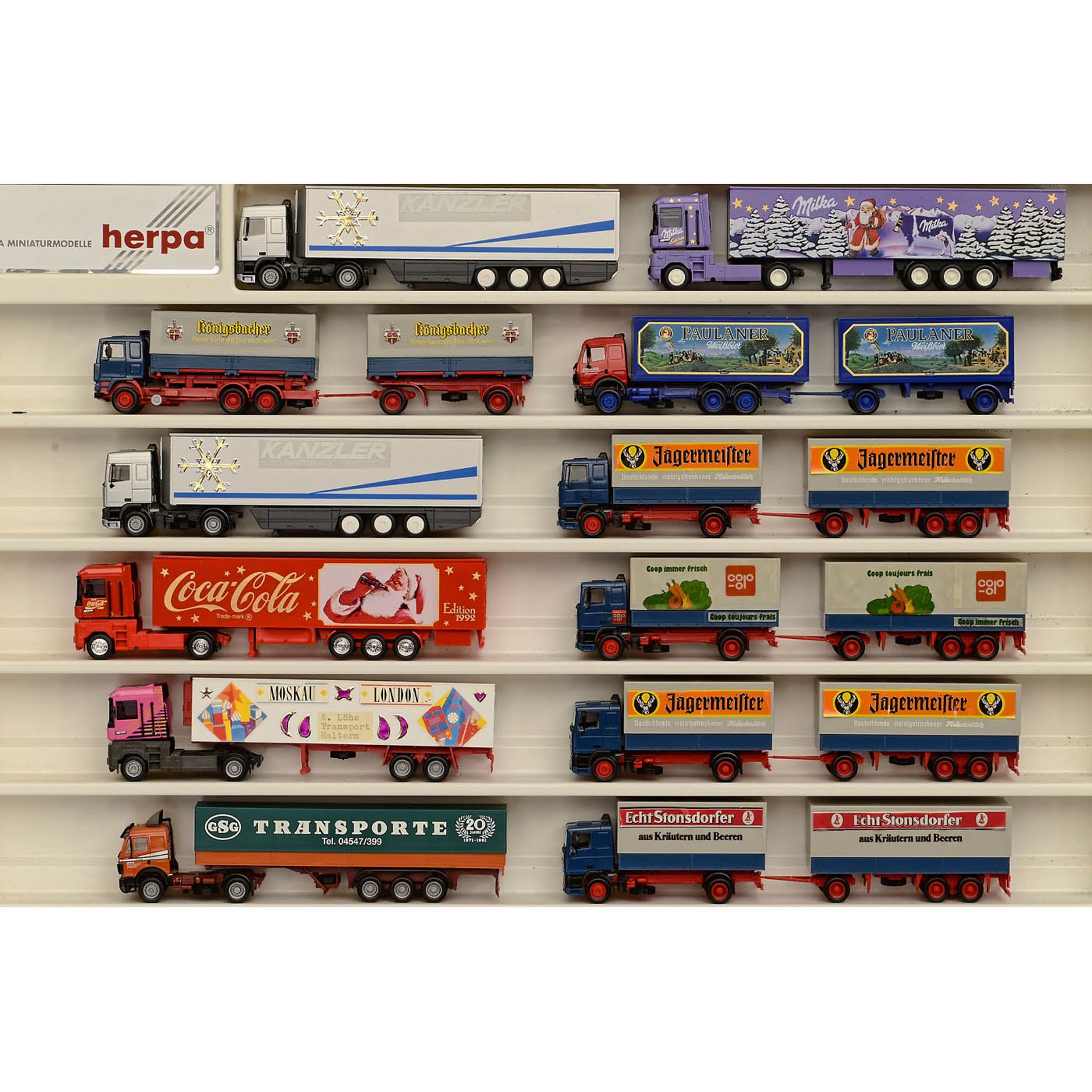 Large Collection of 1:87 Scale Model Trucks - Image 9 of 9