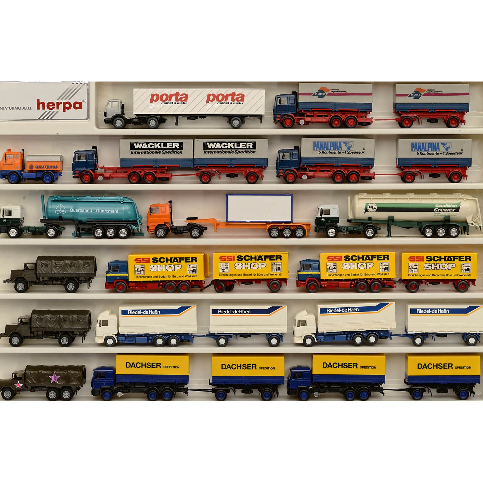 Large Collection of 1:87 Scale Model Trucks - Image 6 of 9