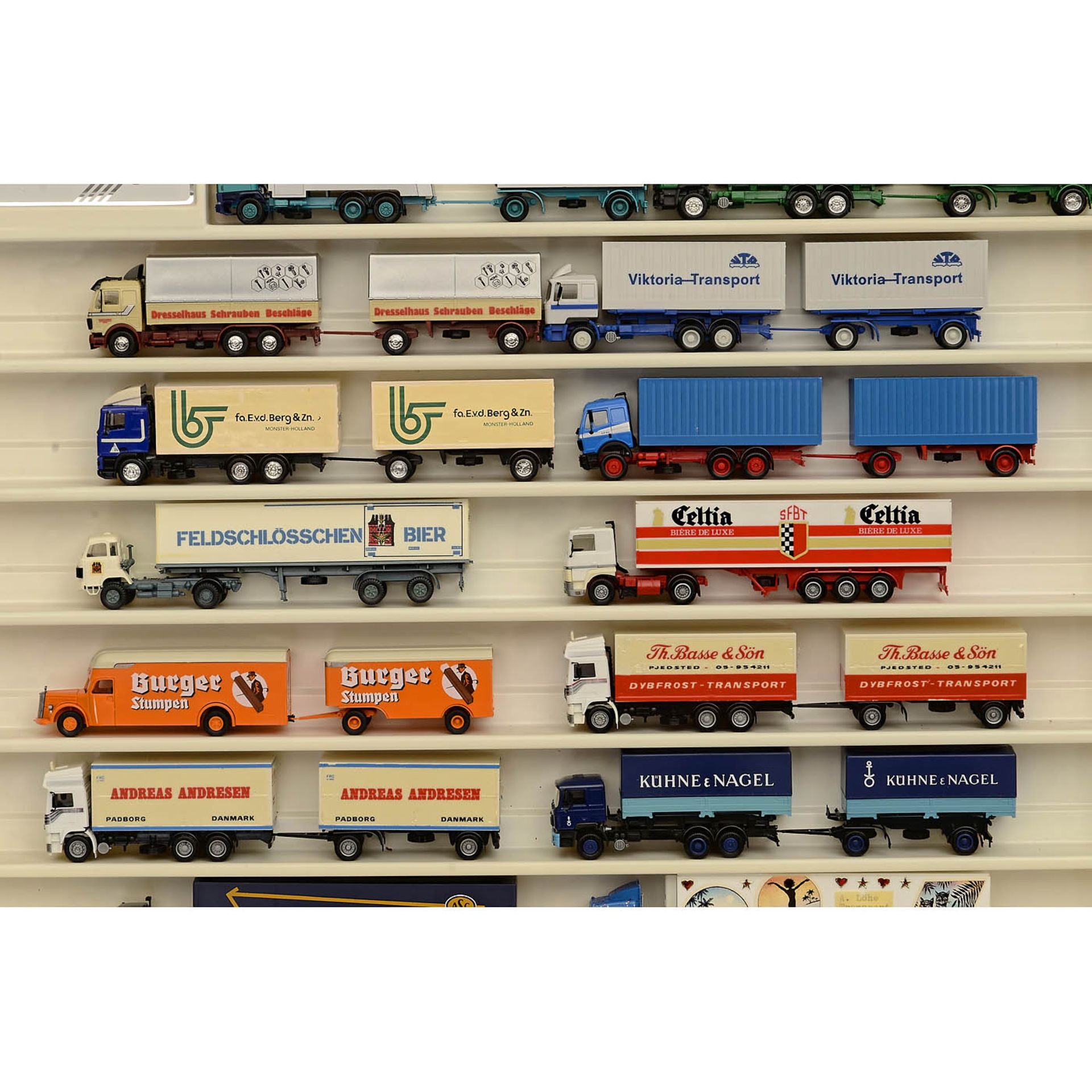 Large Collection of 1:87 Scale Model Trucks - Bild 7 aus 10
