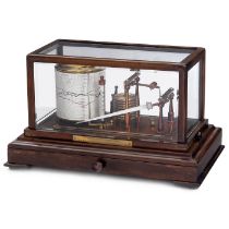 English Aneroid Barograph by Negretti & Zambra, c. 1900