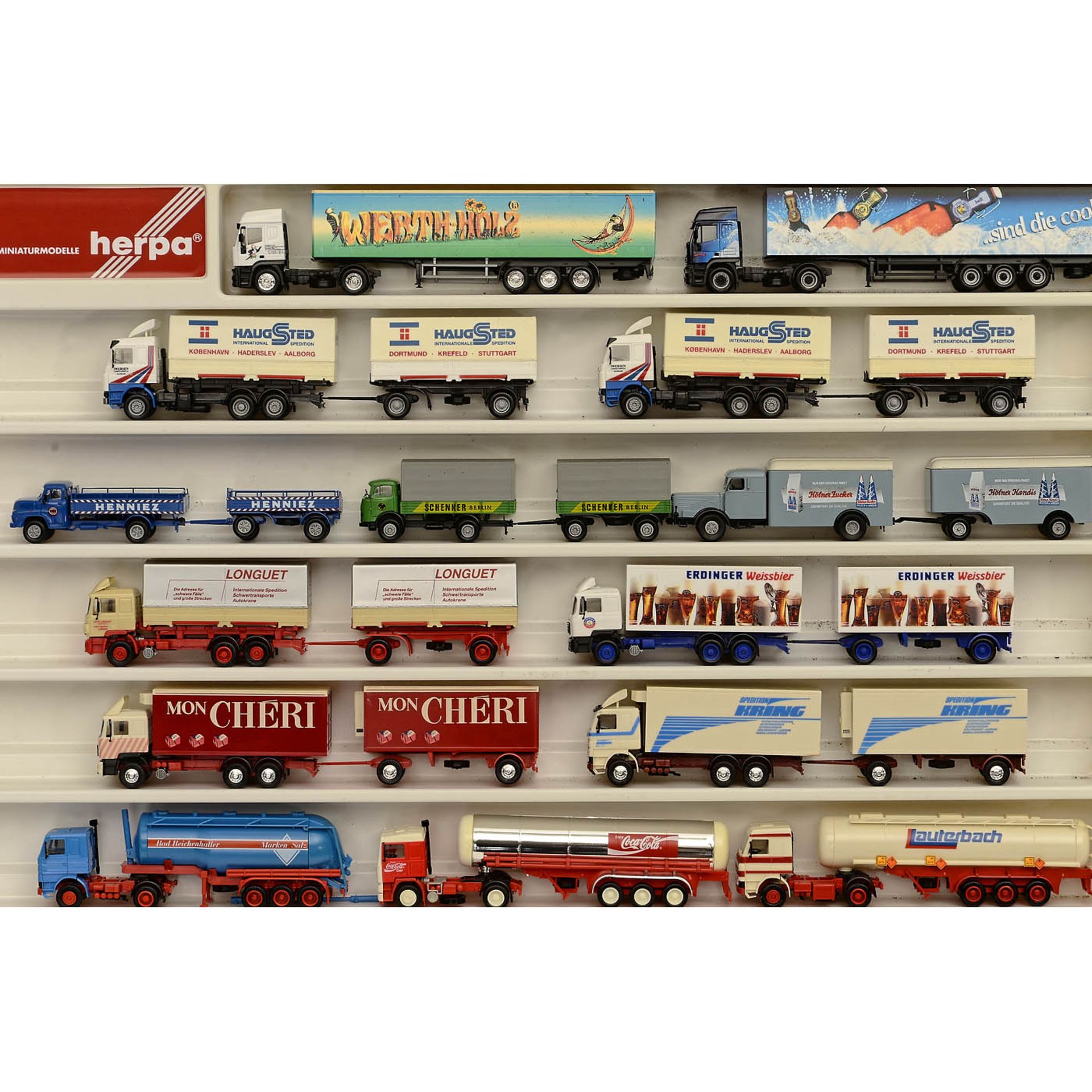 Large Collection of 1:87 Scale Model Trucks - Image 5 of 9