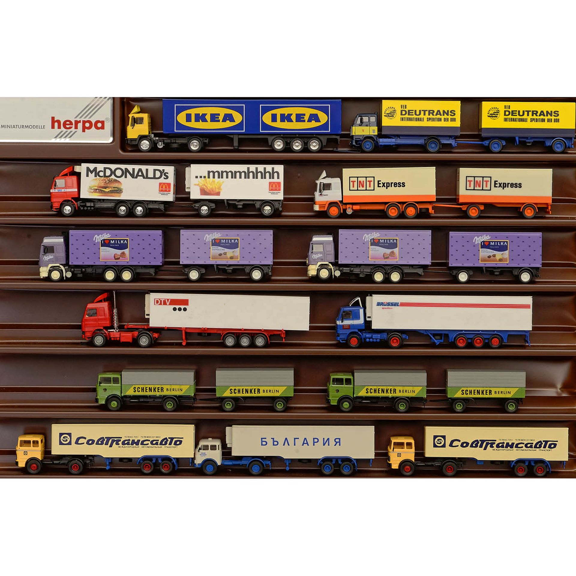 Large Collection of 1:87 Scale Model Trucks - Image 8 of 9