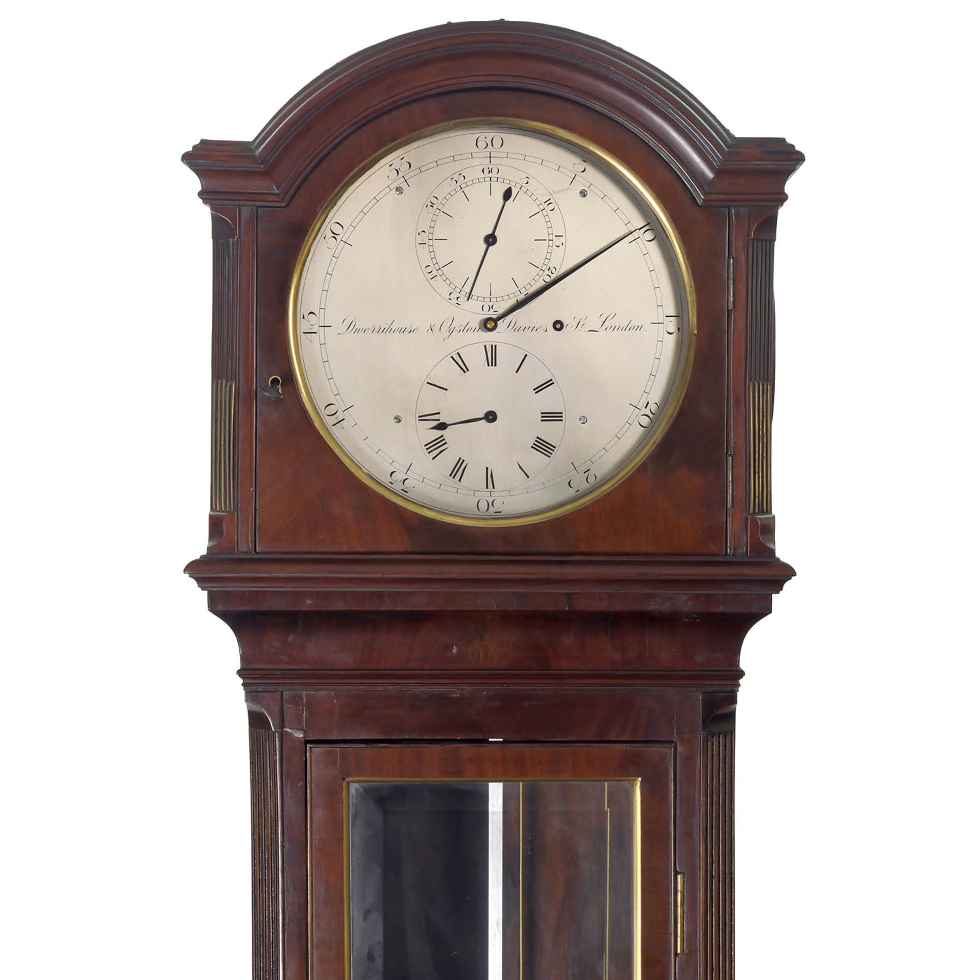 English Mercury Pendulum Longcase Astronomical Regulator Clock, c. 1830 - Bild 2 aus 6