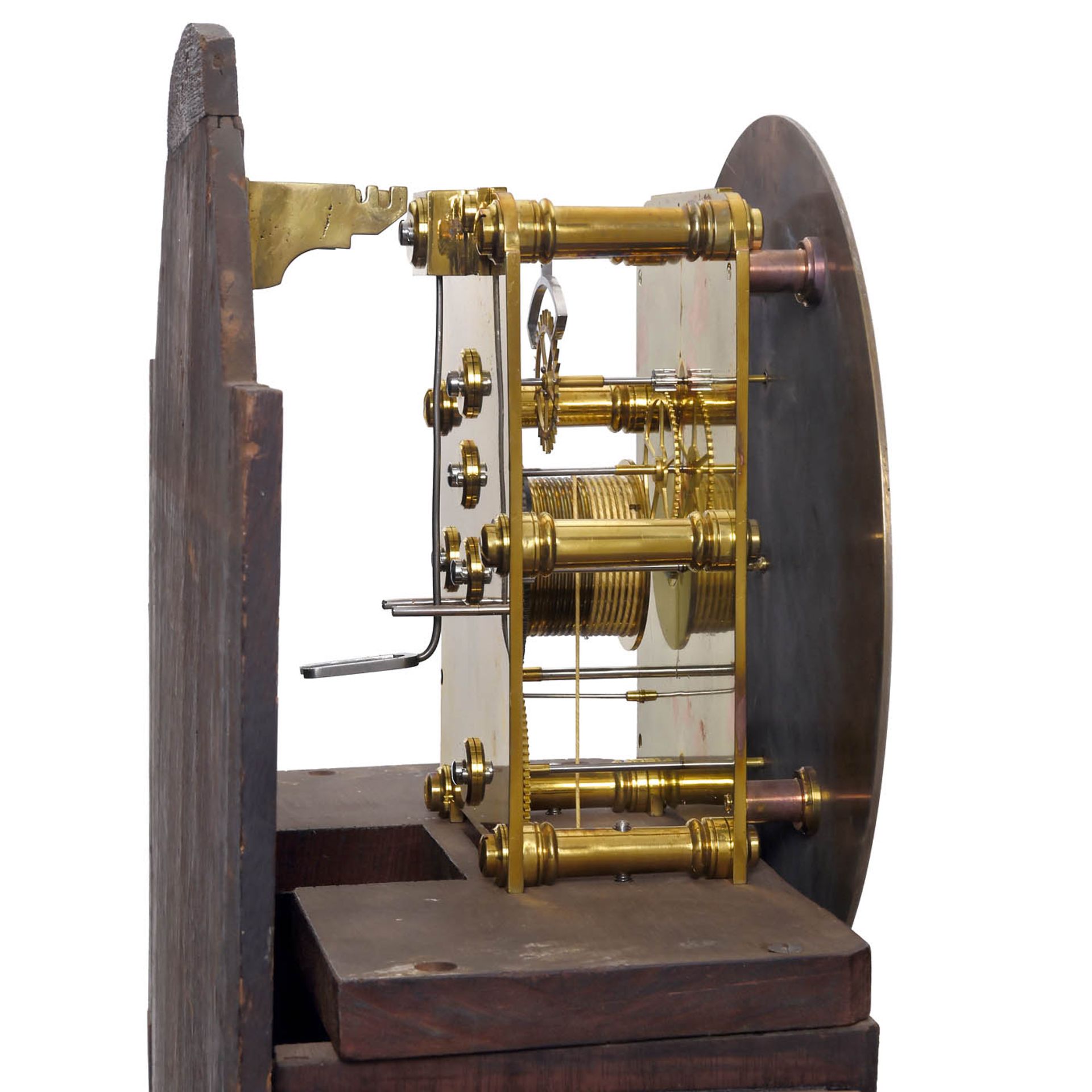 English Mercury Pendulum Longcase Astronomical Regulator Clock, c. 1830 - Bild 5 aus 6