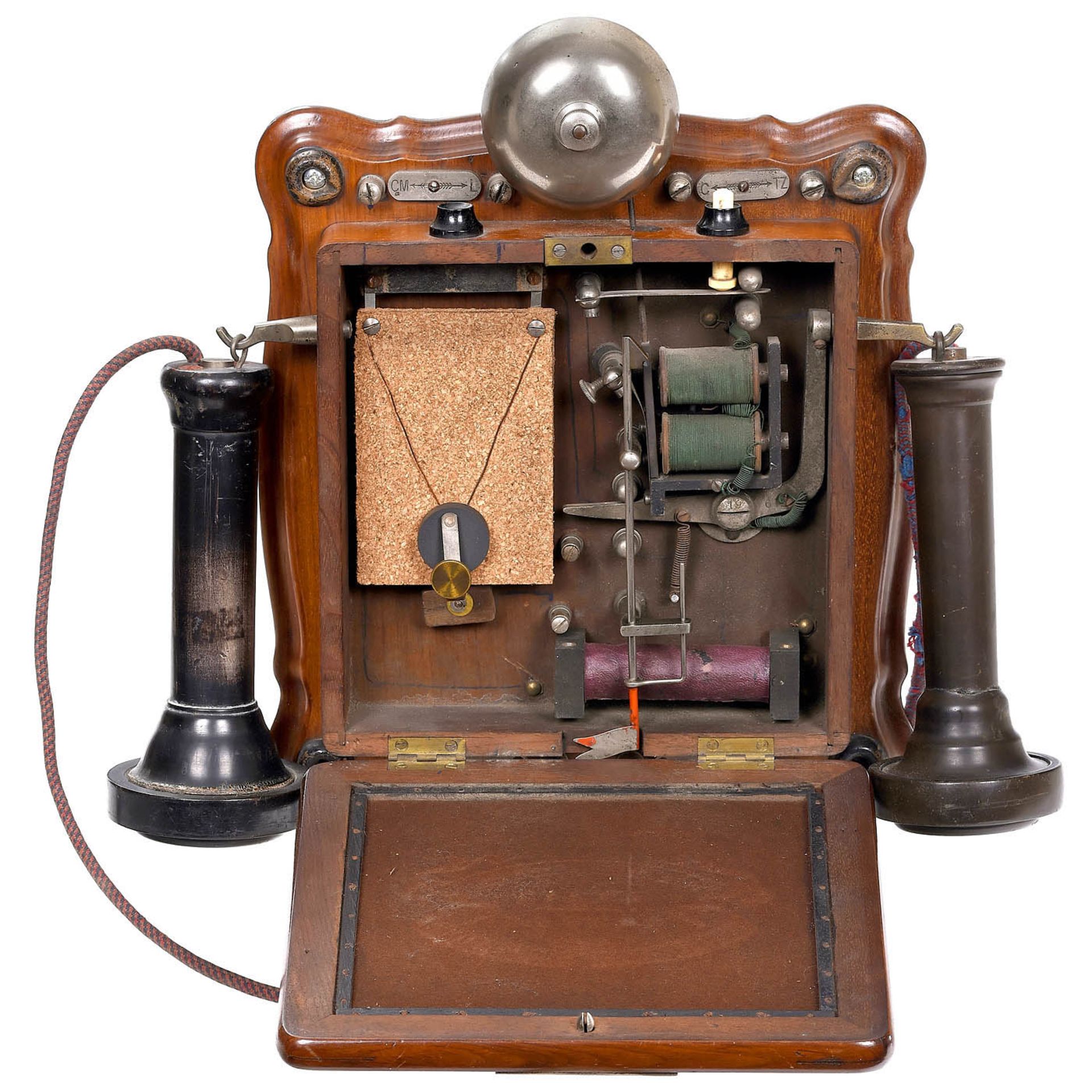 De Locht's Pantelephone Modèle Journaux, c. 1880 - Bild 2 aus 4