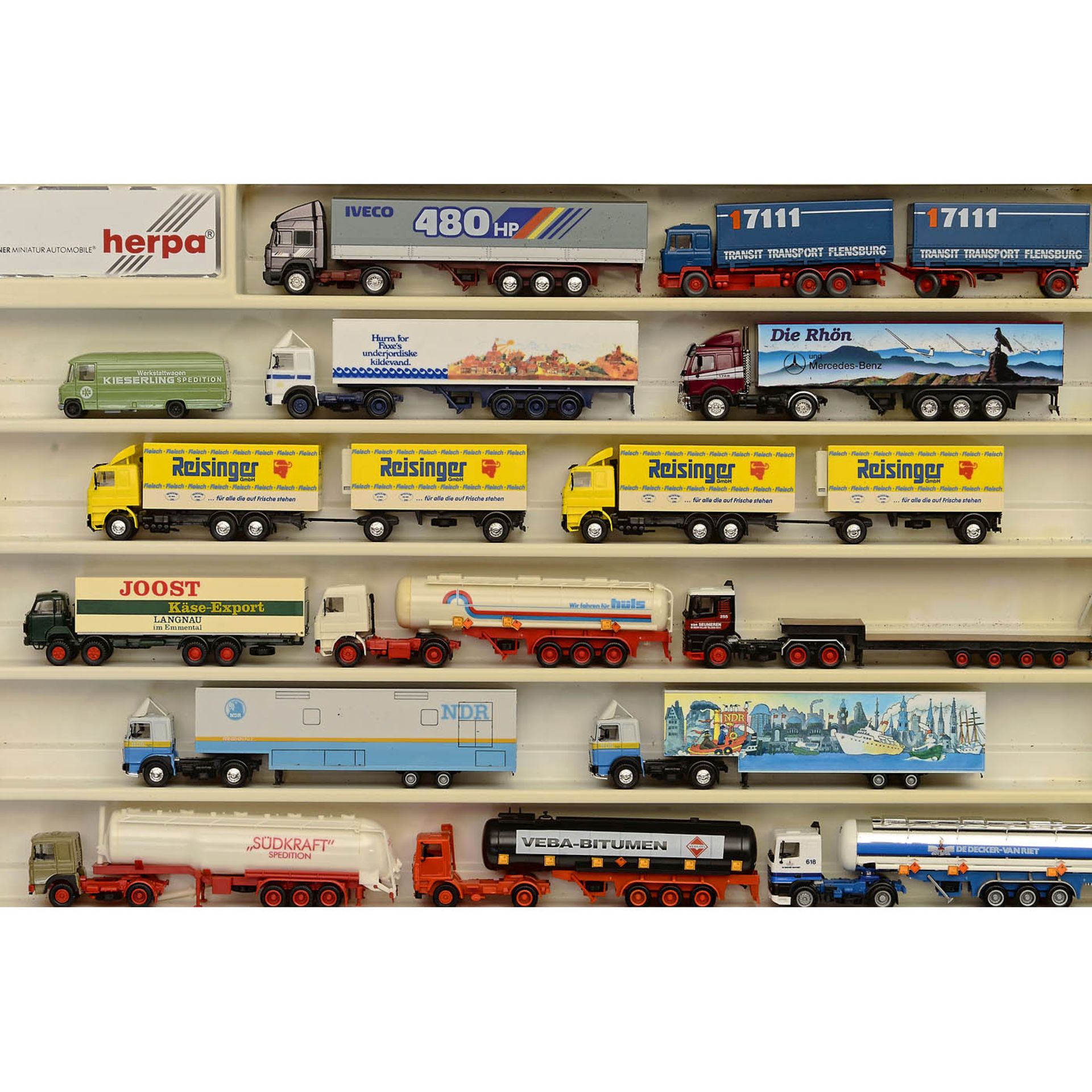 Large Collection of 1:87 Scale Model Trucks - Image 7 of 9