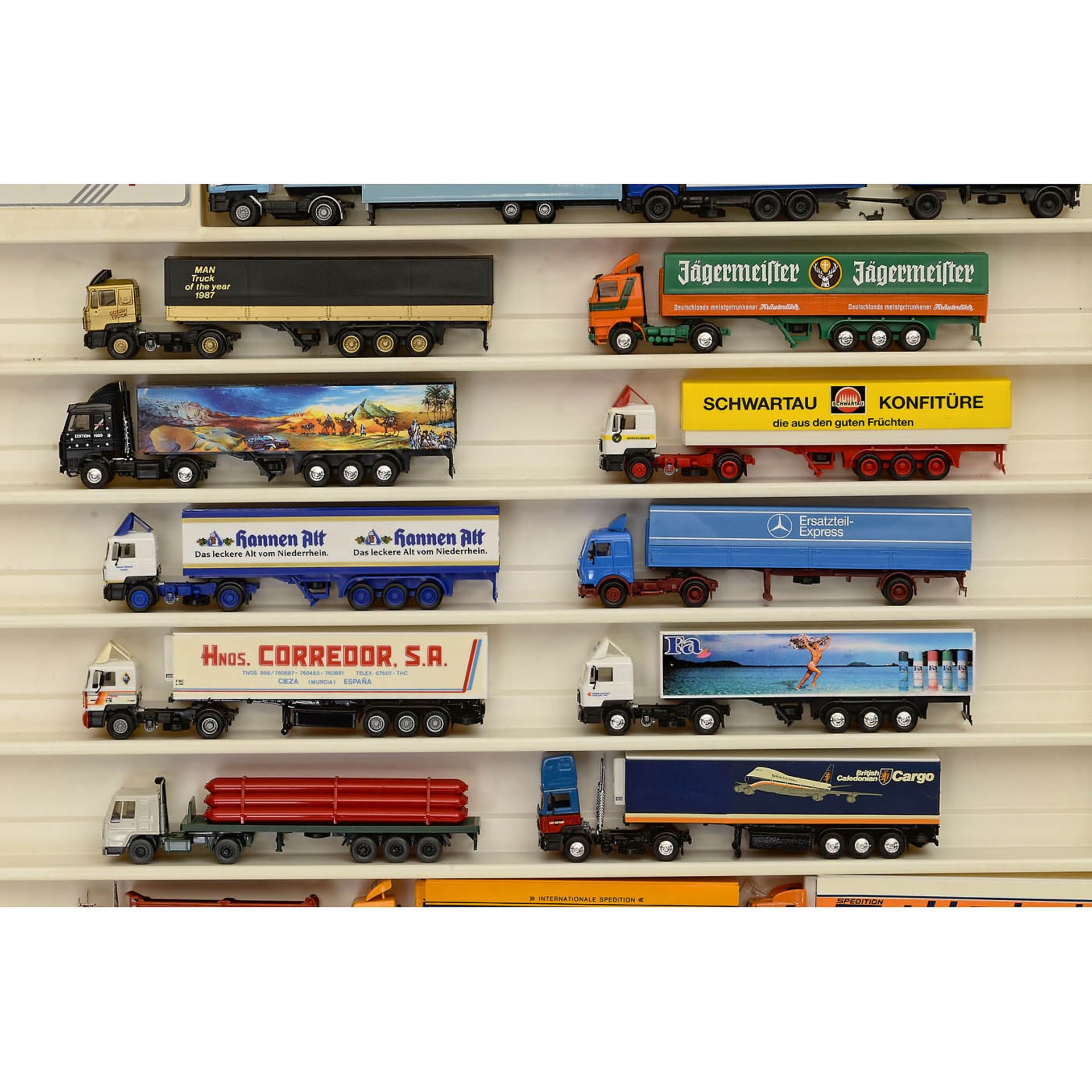 Large Collection of 1:87 Scale Model Trucks - Bild 9 aus 9