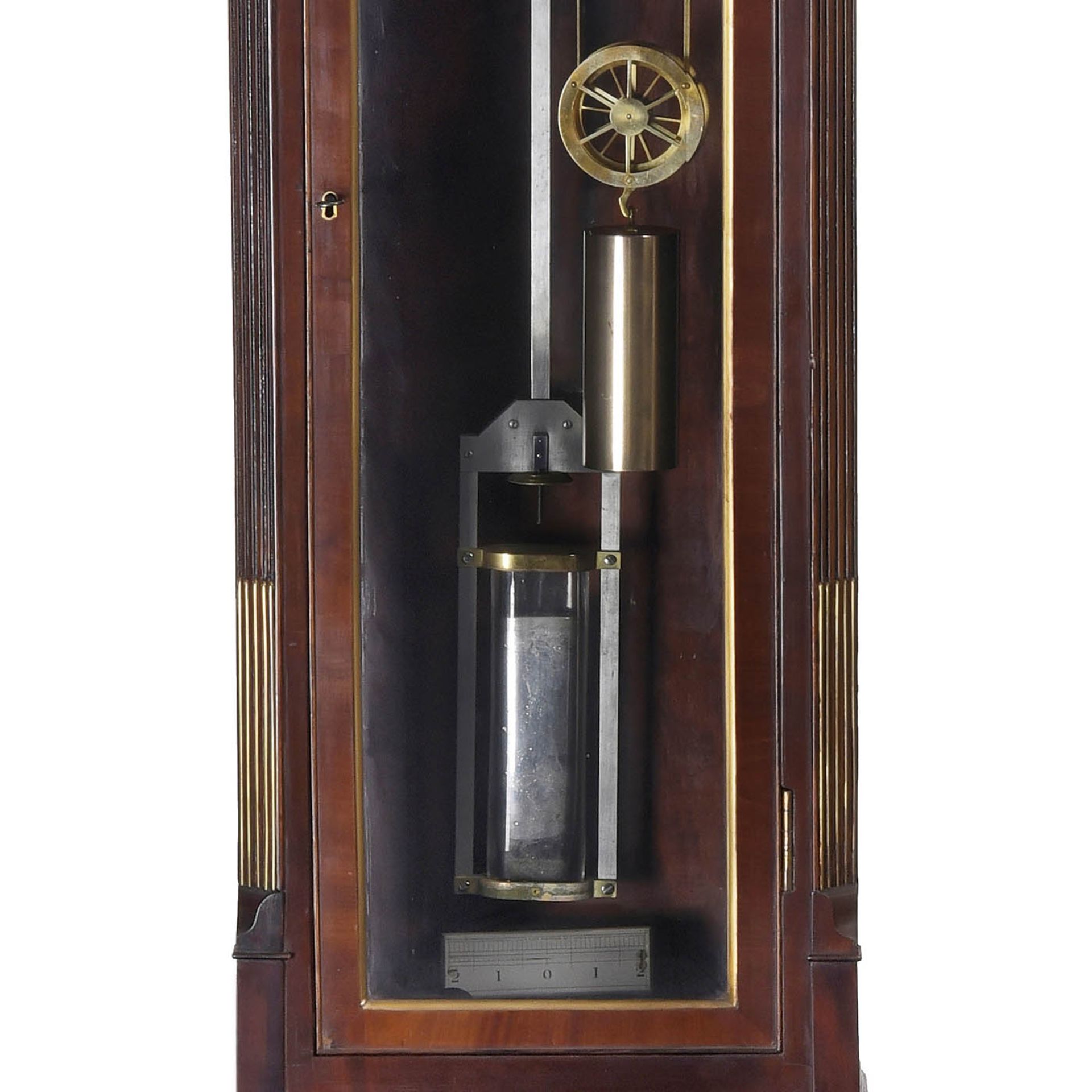 English Mercury Pendulum Longcase Astronomical Regulator Clock, c. 1830 - Bild 6 aus 6