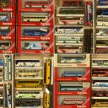 Large Collection of 1:87 Scale Model Buses