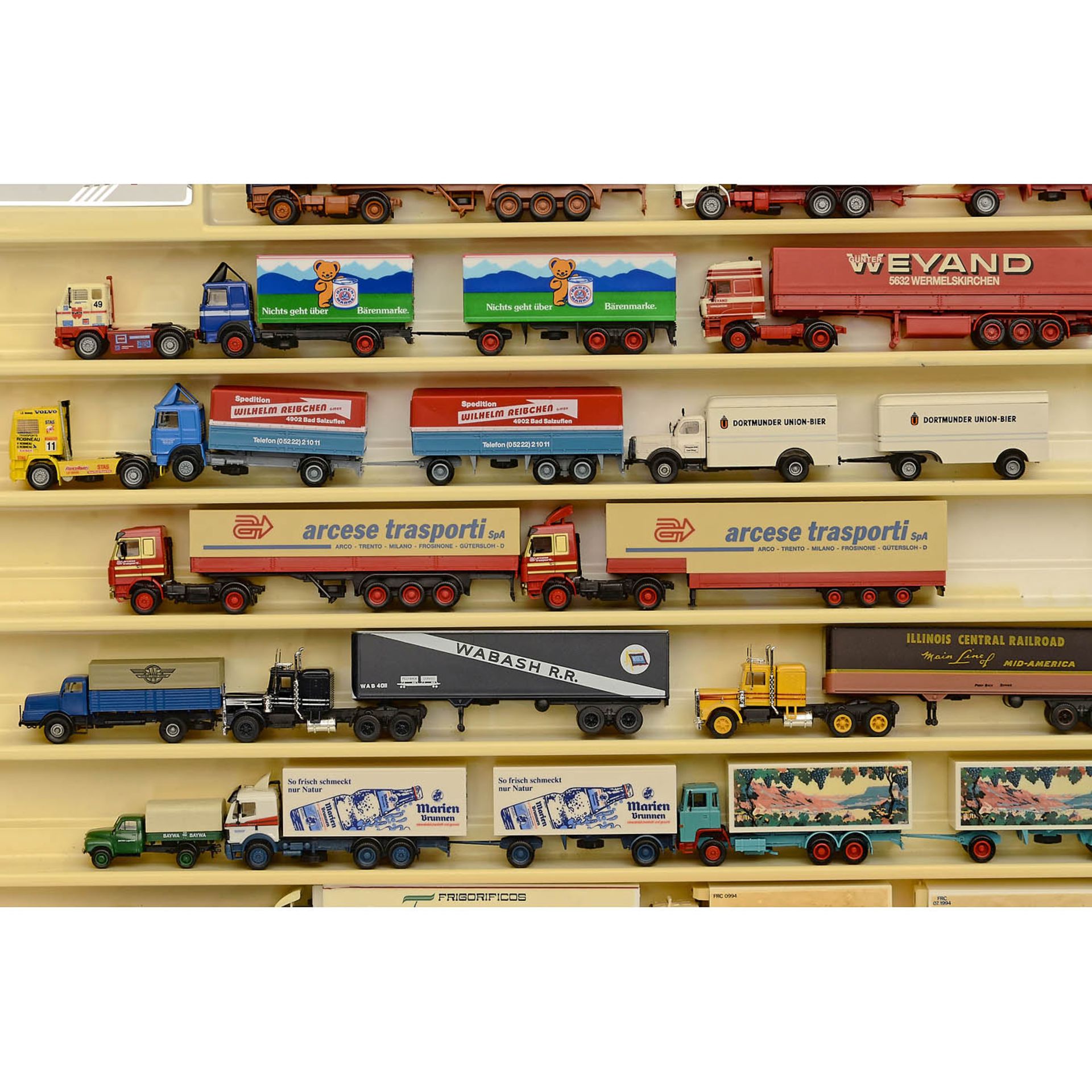 Large Collection of 1:87 Scale Model Trucks - Image 3 of 10
