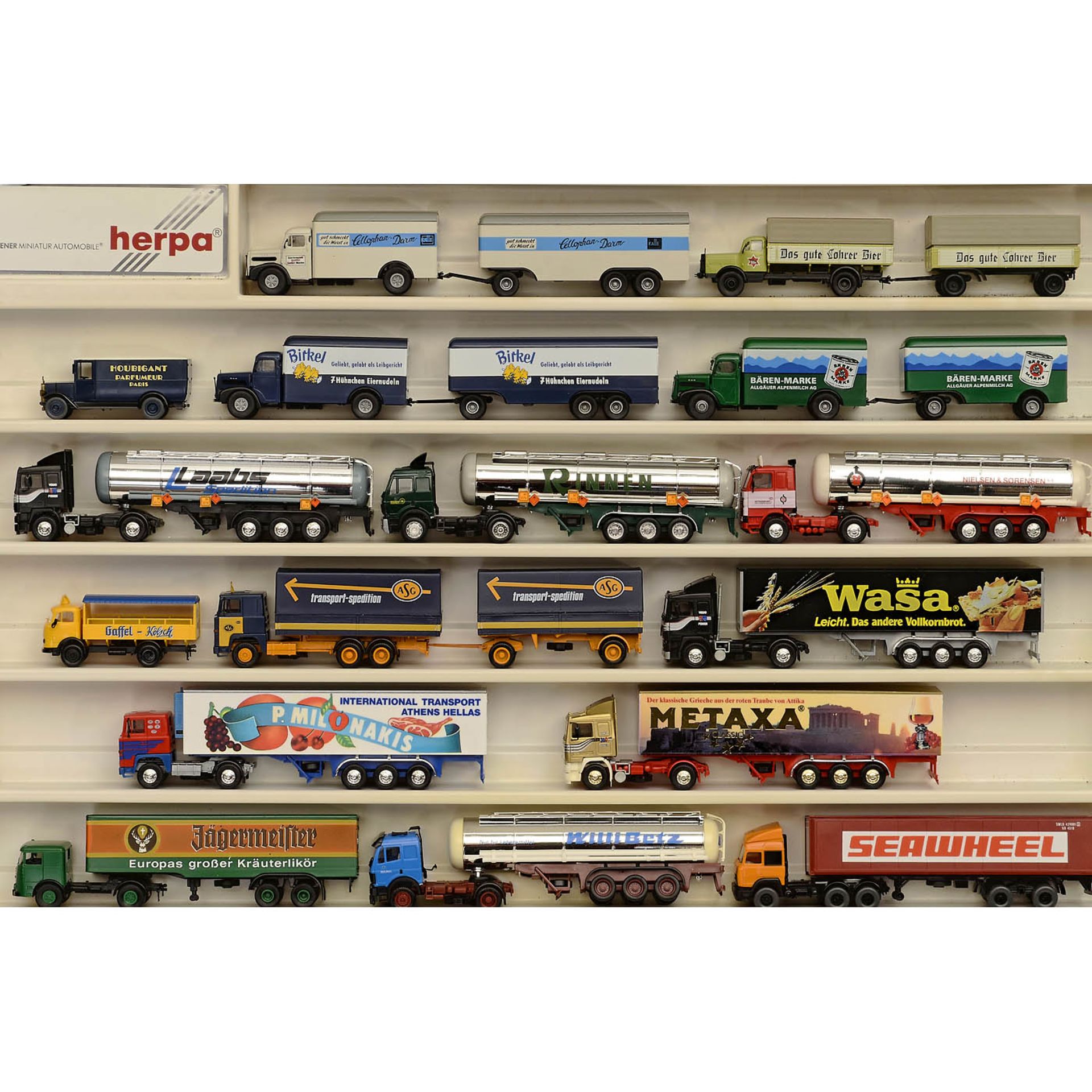 Large Collection of 1:87 Scale Model Trucks - Bild 7 aus 9