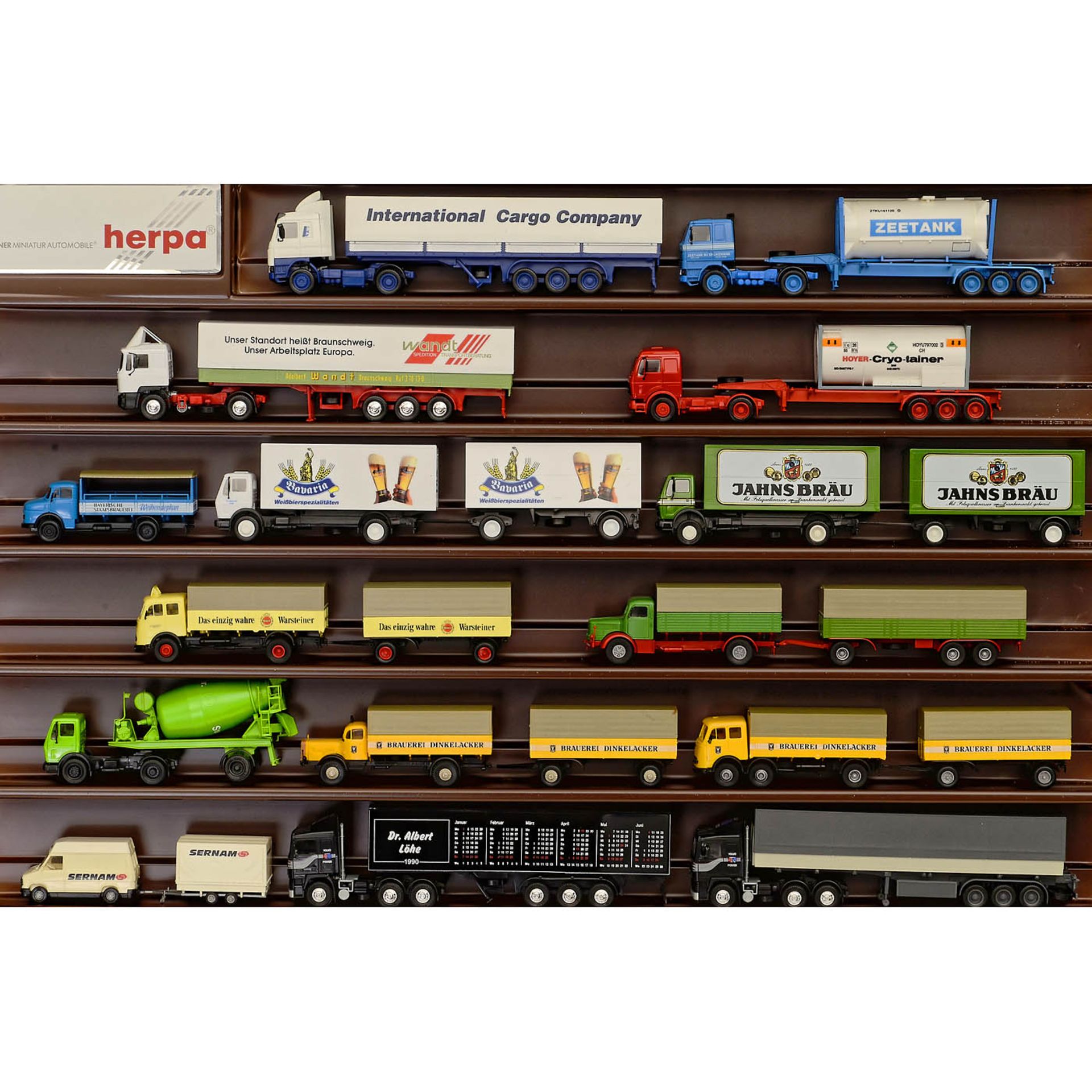 Large Collection of 1:87 Scale Model Trucks - Image 3 of 9