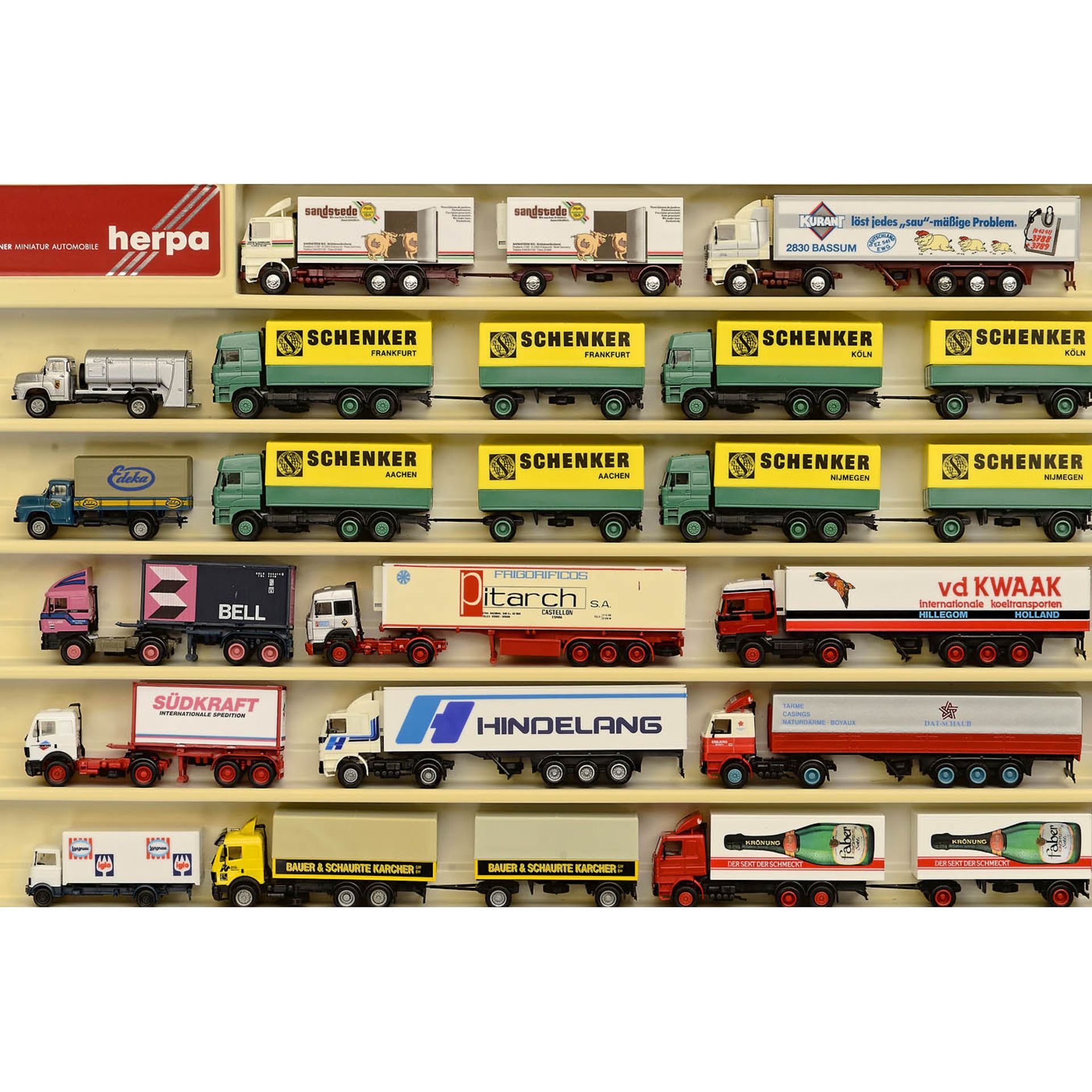 Large Collection of 1:87 Scale Model Trucks - Image 7 of 9