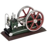 Horizontal Single-Cylinder Lenoir Gas Engine Working Model