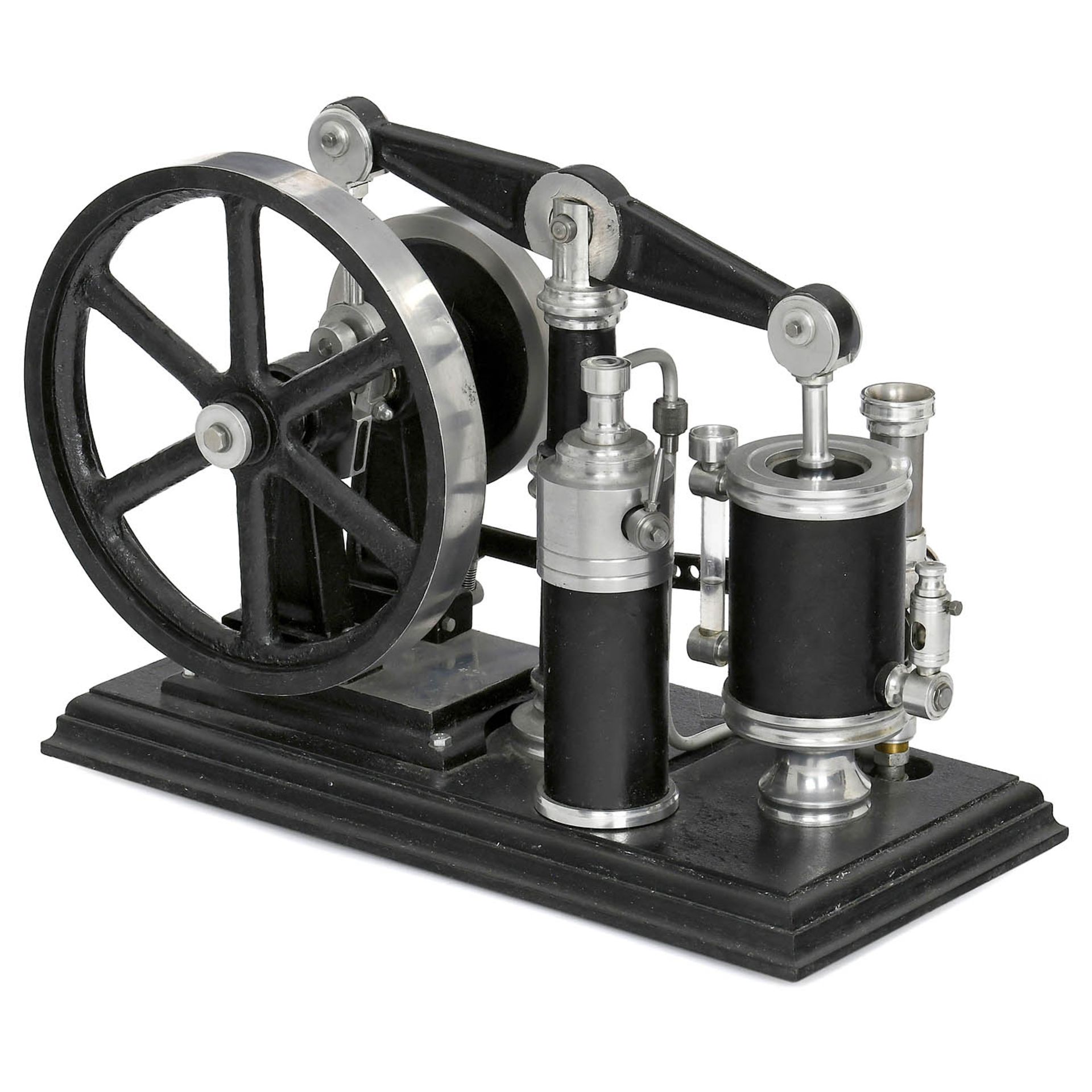 Working Model of a Single-Cylinder Walking Beam Hot-Air Engine - Image 2 of 2