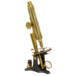 Brass Microscope by Smith & Beck, c. 1860