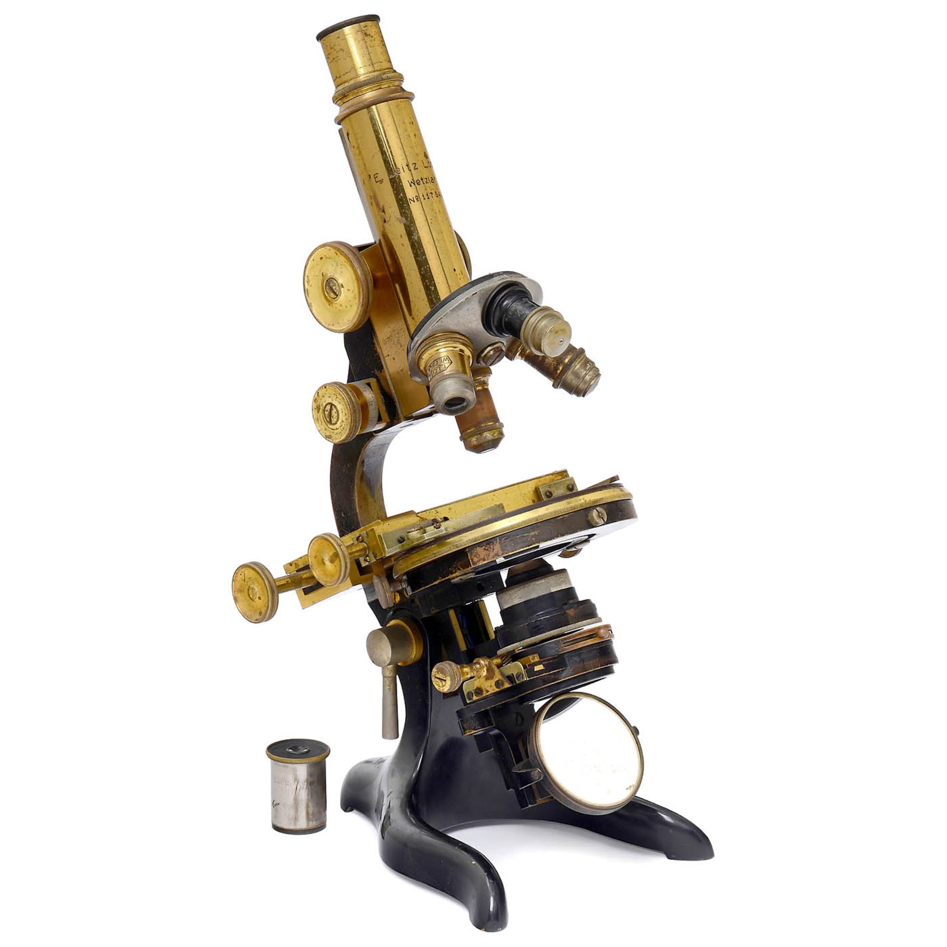 Large Laboratory Microscope by Ernst Leitz, Wetzlar, c. 1910