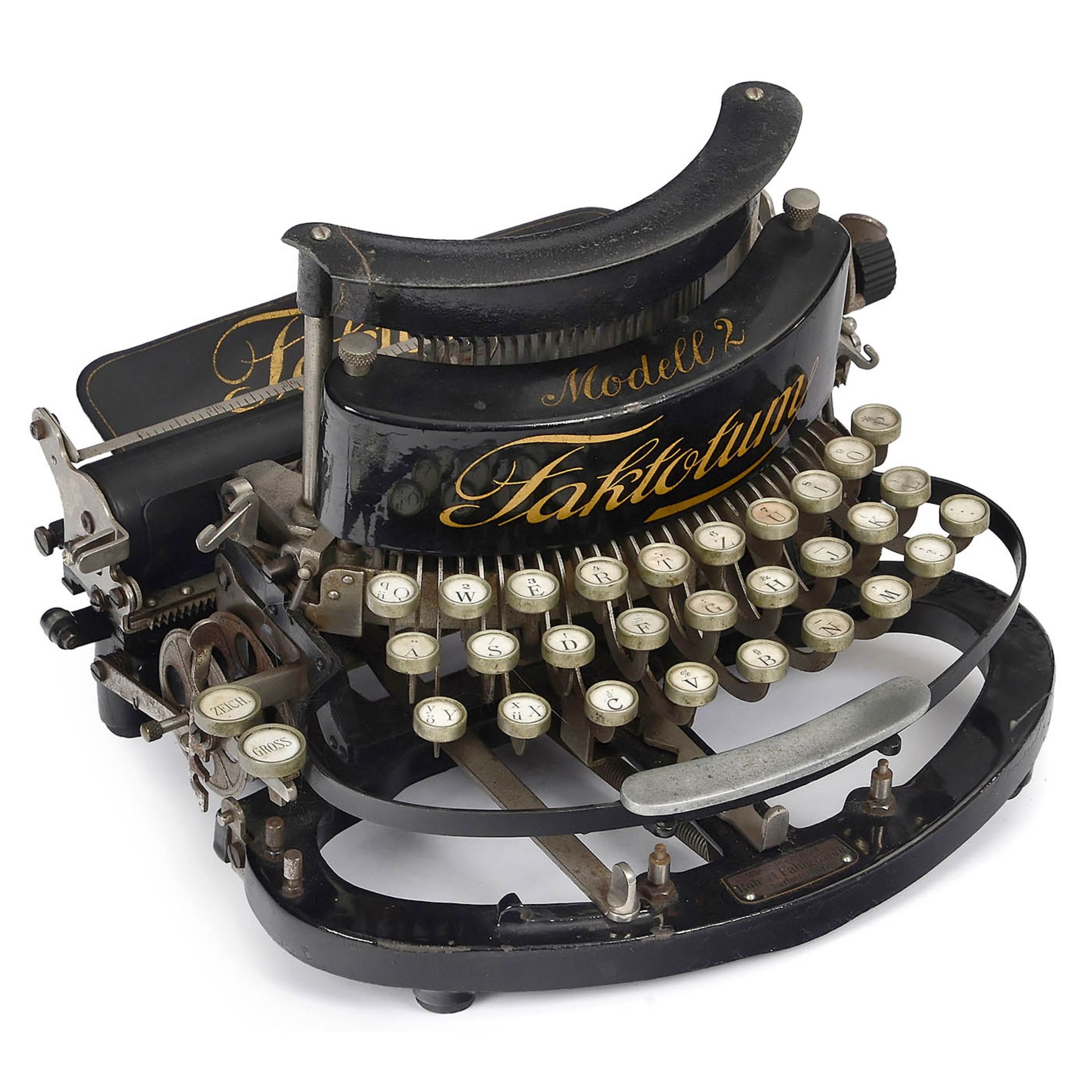 Faktotum II Typewriter, 1914