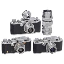 3 Early Canon S II Cameras