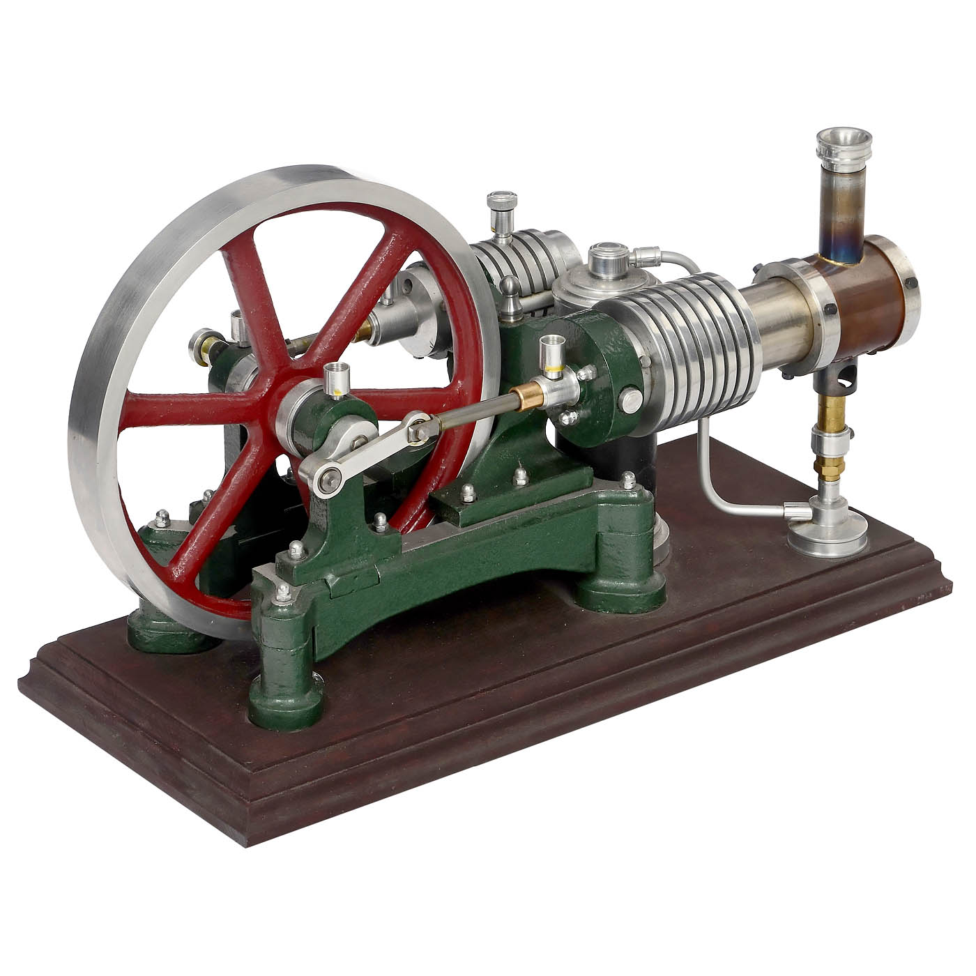 Twin-Cylinder Hot-Air Engine Working Model - Image 2 of 2