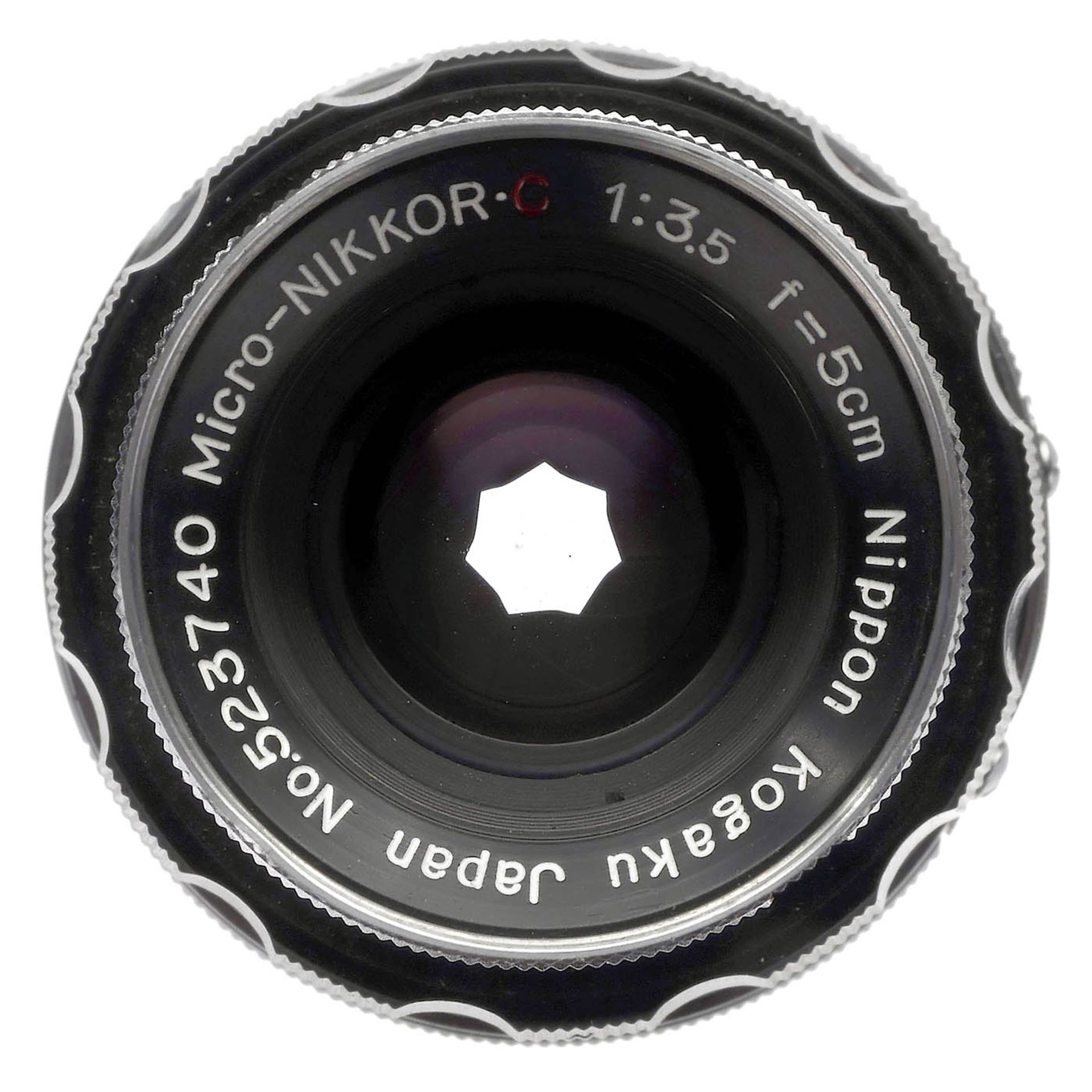 Micro-Nikkor.C 3.5/5 cm Lens, c. 1956 - Bild 2 aus 3