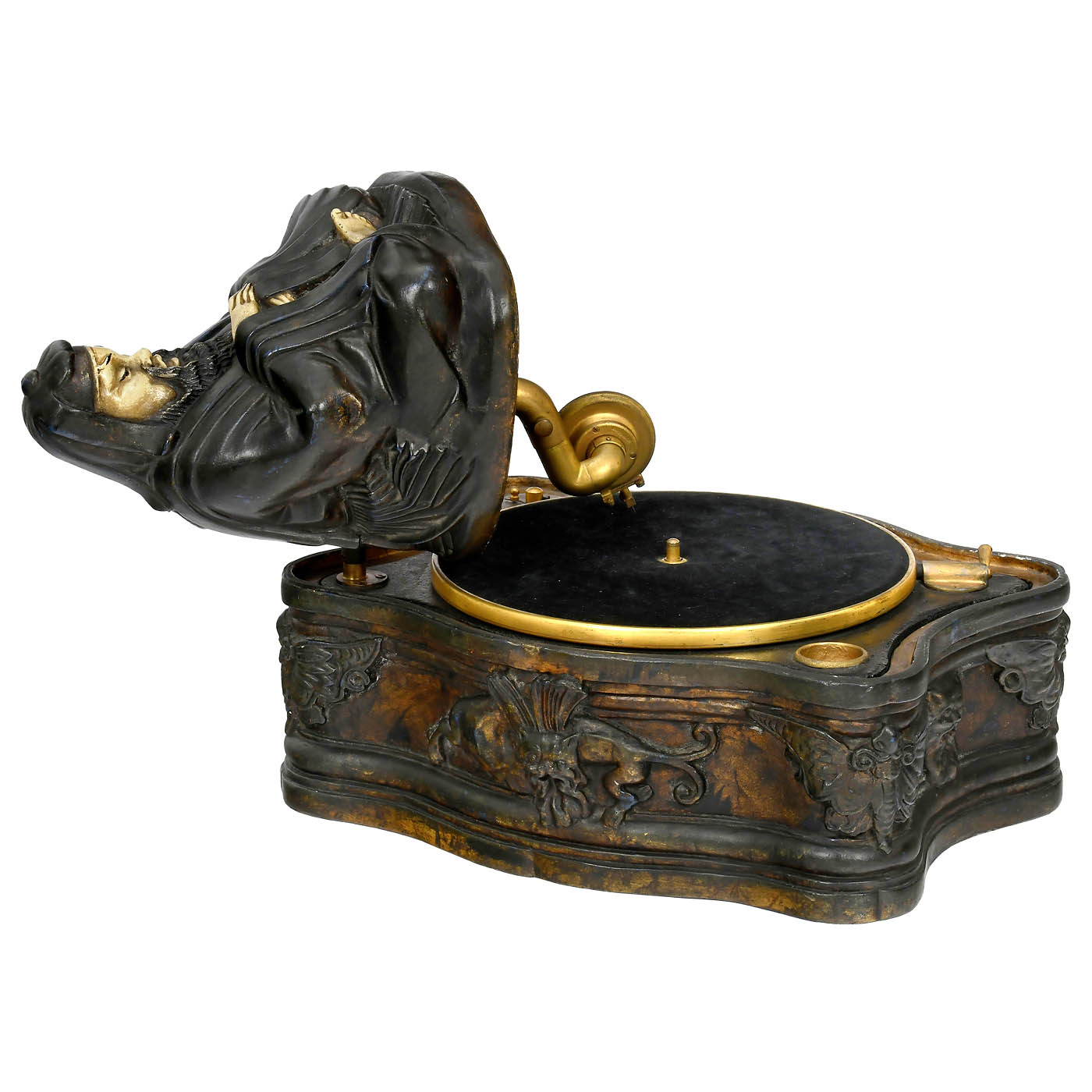 Rare Arton Confucius Gramophone, c. 1924 - Image 3 of 4