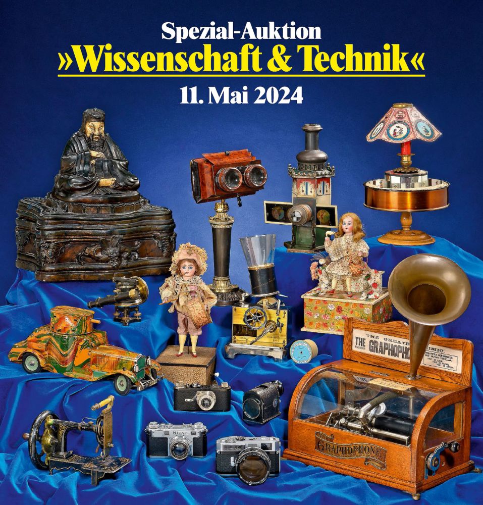 Büro-Antik Photographica & Film Wissenschaft & Technik Mechanische Musik Spielzeug