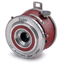 Fotal (Red) Miniature Camera, c. 1955