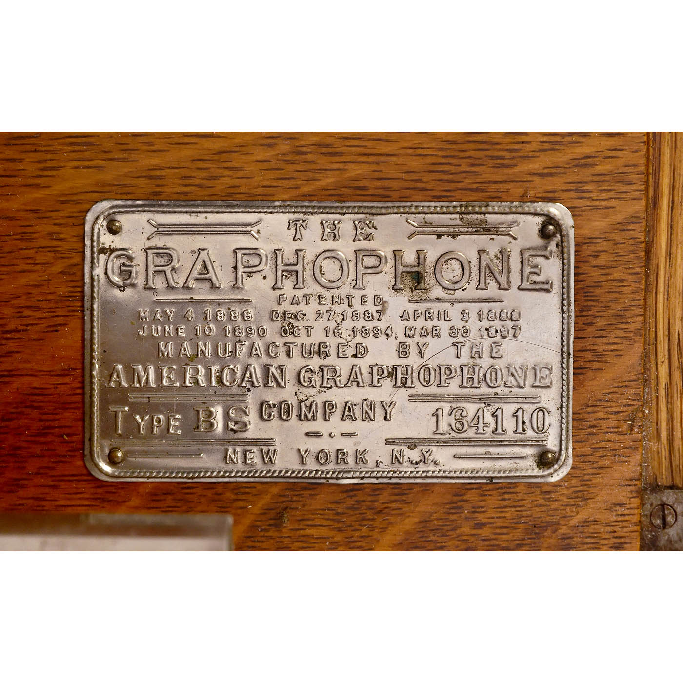 5-Cent Columbia Graphophone Model BS Coin-Operated Phonograph, c. 1898 - Image 4 of 4