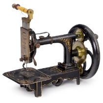 Schr&#246;der Chainstitch Sewing Machine, c. 1862