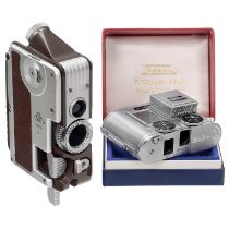 2 Double-Lens Miniature Cameras, c. 1960