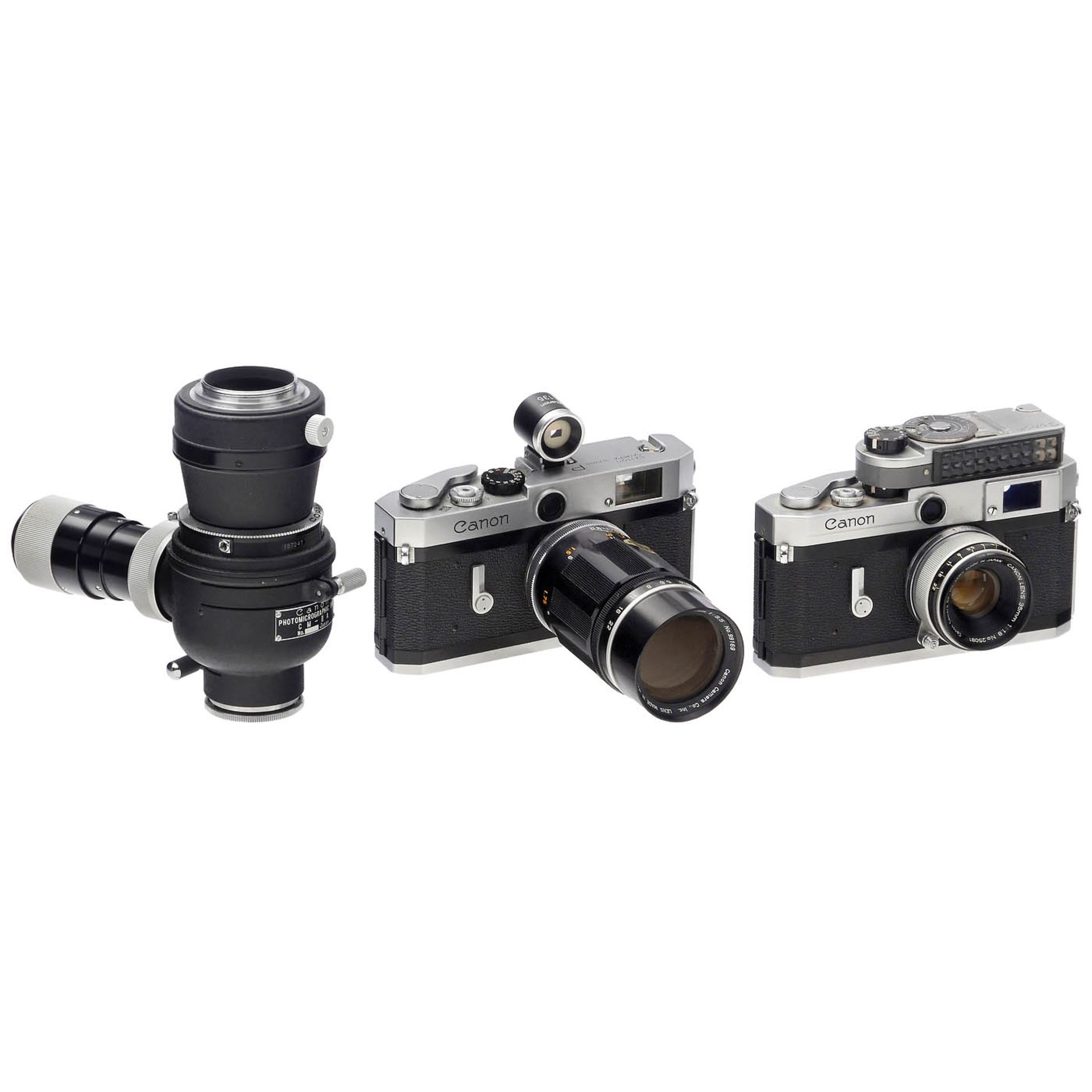 Canon VI-L, Canon P and Canon Lens 4.5/400 mm - Image 2 of 3