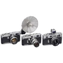 Canon VL, Canon L1 and Canon 7S Cameras