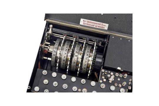 Enigma Model K Ciphering Machine with Additional Lamp Panel, c. 1939 - Bild 4 aus 6