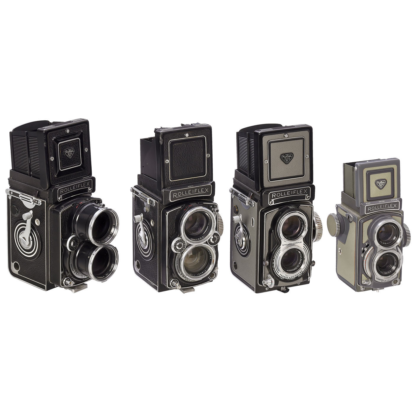 4 Rolleiflex TLR Cameras